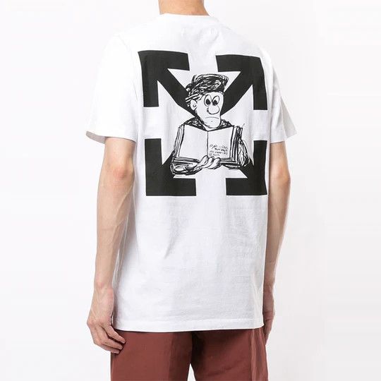 Off-White White Pencil Arch Arrows T-Shirt Size US XS / EU 42 / 0 - 2 Thumbnail