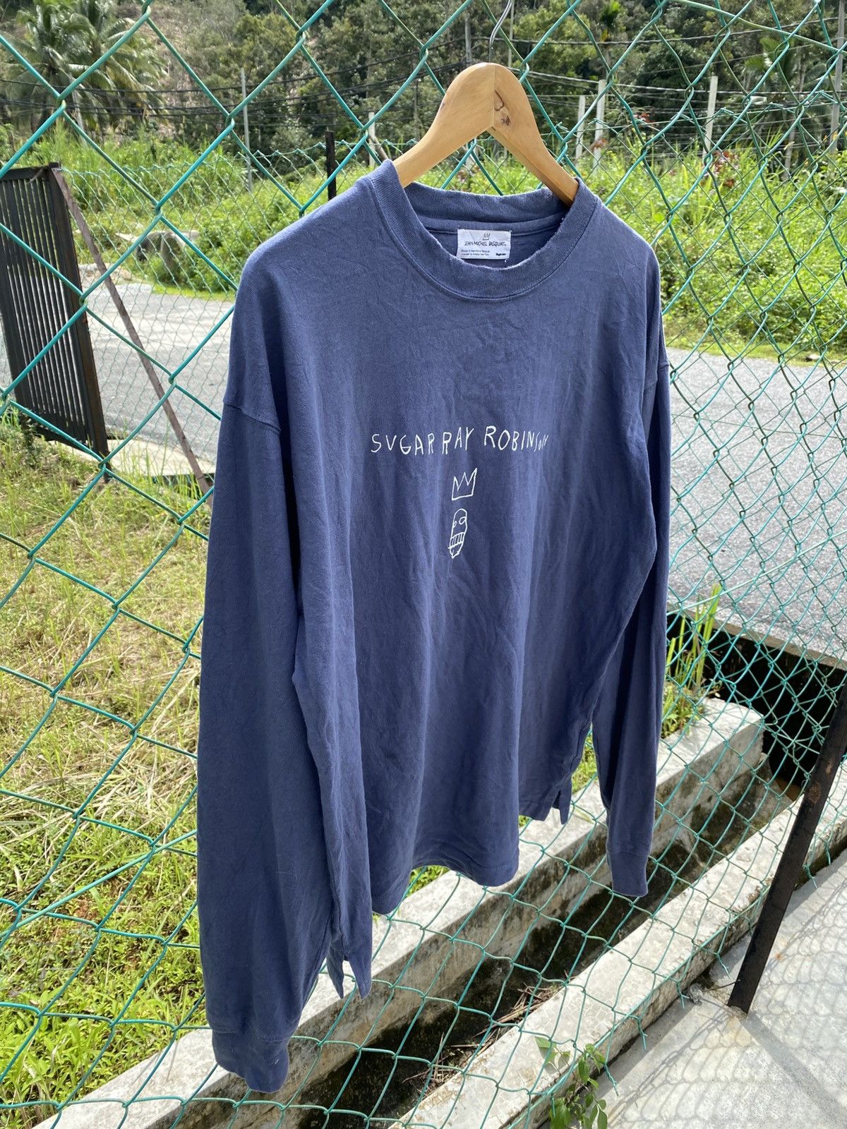 Jean-Michel Basquiat Jean Michel Basquiat by artestar new york long sleeve tees Size US XL / EU 56 / 4 - 4 Thumbnail
