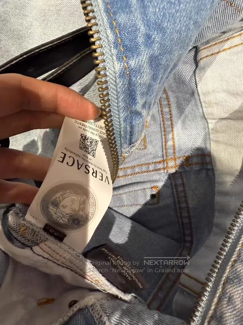 Versace Versace Denim jumpsuit Size US 26 / EU 42 - 5 Thumbnail