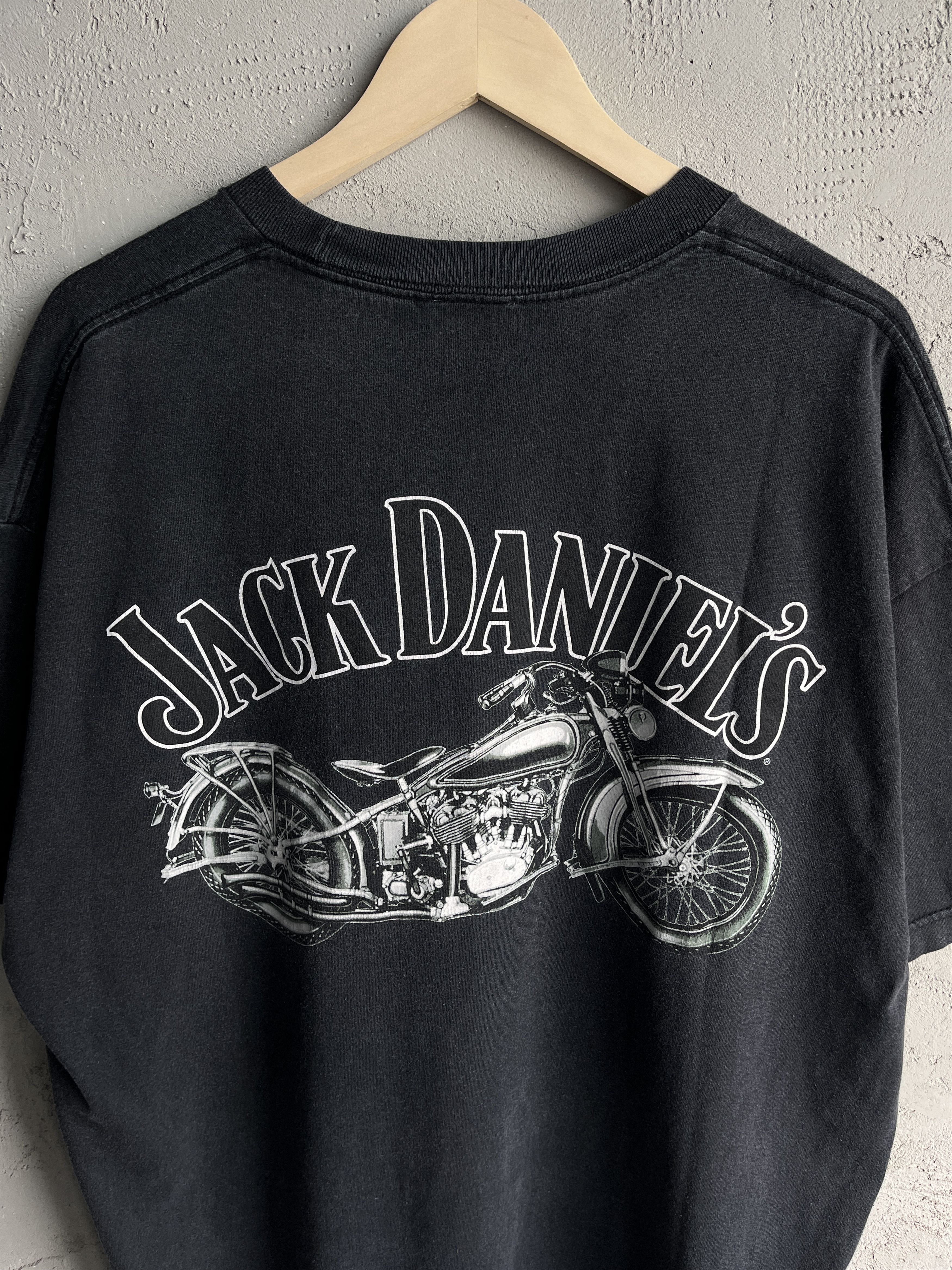 Vintage Vintage Y2K 2004 Jack Daniels Bike Harley Davidson T Shirt Size US XXL / EU 58 / 5 - 2 Thumbnail