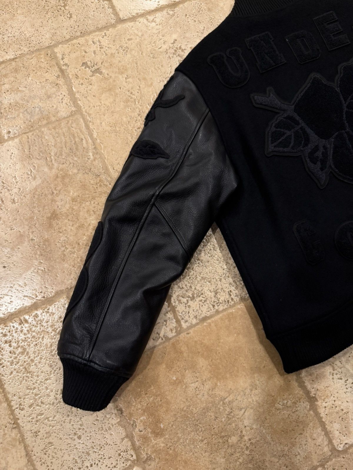 Undercover Undercover Black A Wolf Will Never Be A Pet Varsity Jacket Size US M / EU 48-50 / 2 - 17 Thumbnail
