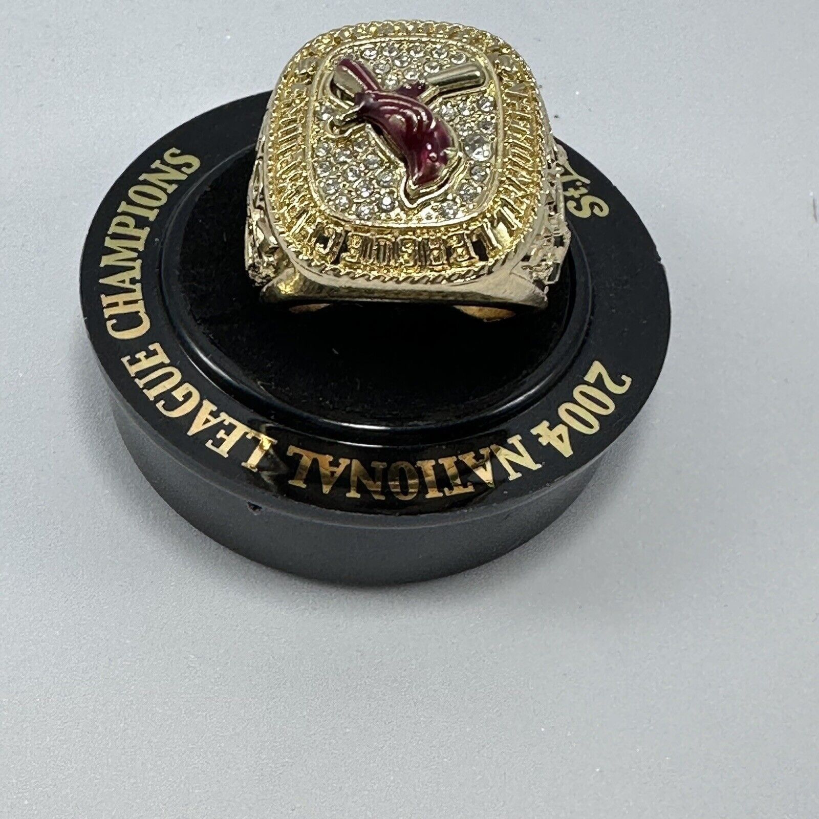 MLB ST Louis Cards Replica Ring 2004 National League Champion Size ONE SIZE - 10 Thumbnail
