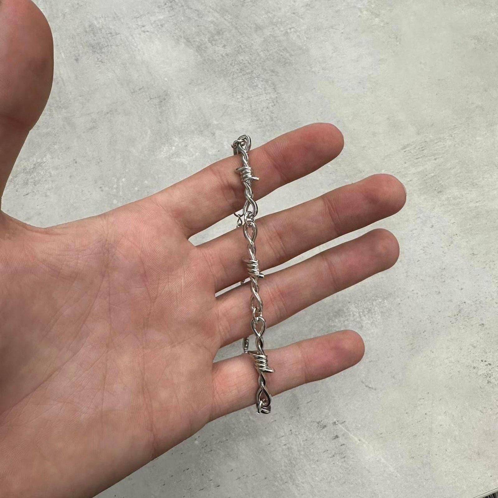 Other Barbed wire stainless steel silver WMNS2 Size ONE SIZE - 4 Thumbnail