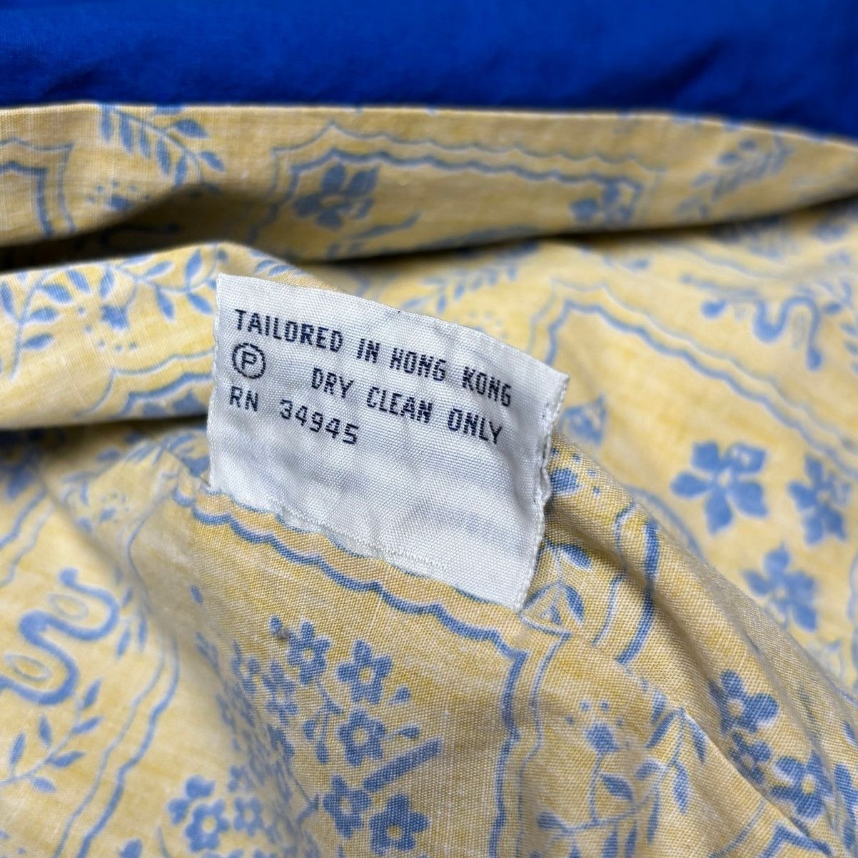 Reyn Spooner × Vintage Vintage Reyn Rpooner Jacket Mens Large Bomber Hawaiian Lined Size US L / EU 52-54 / 3 - 8 Thumbnail