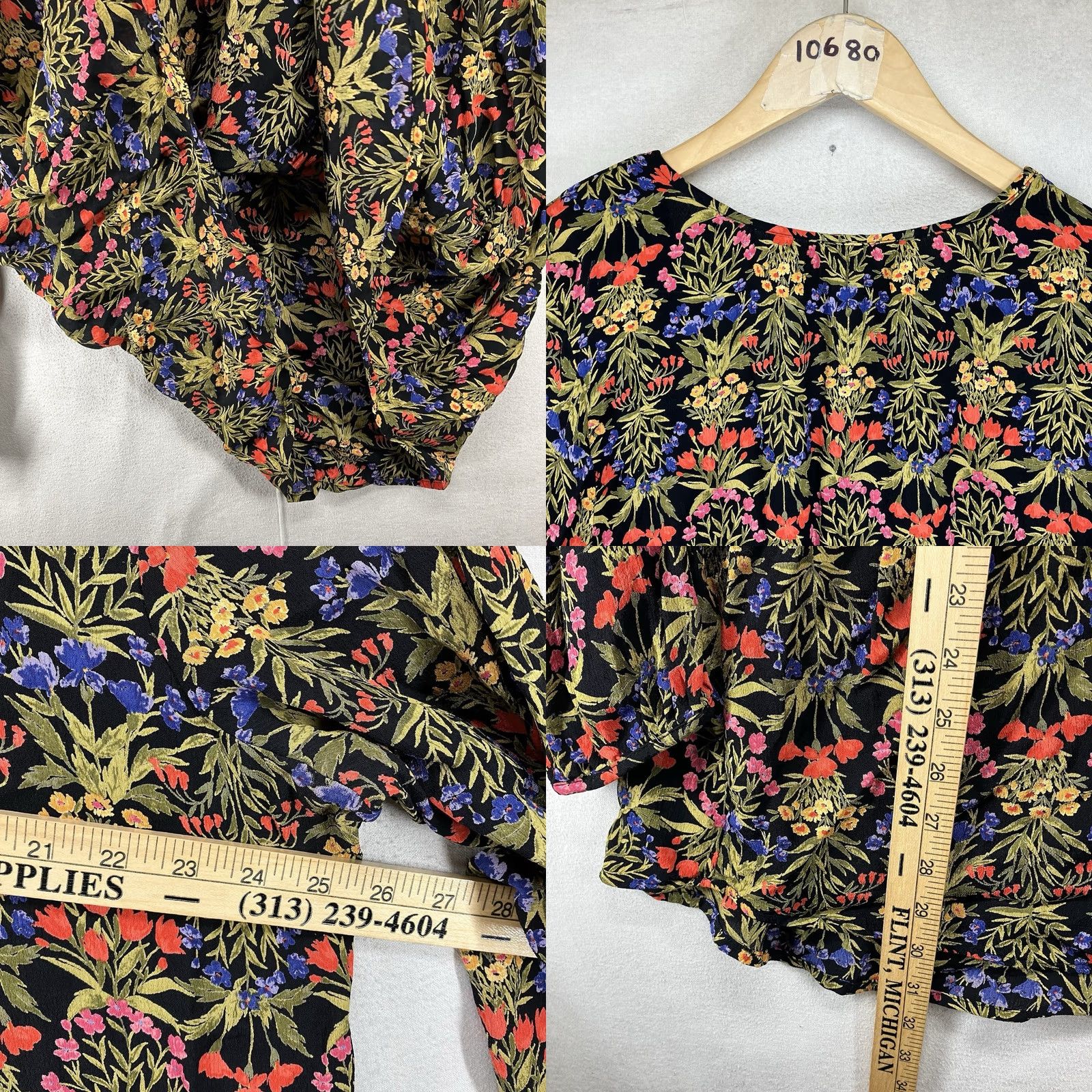 Old Navy VINTAGE? No, not vintage. Old Navy Women's Blouse Shirt? Size XXL / US 16-18 / IT 52-54 - 8 Thumbnail