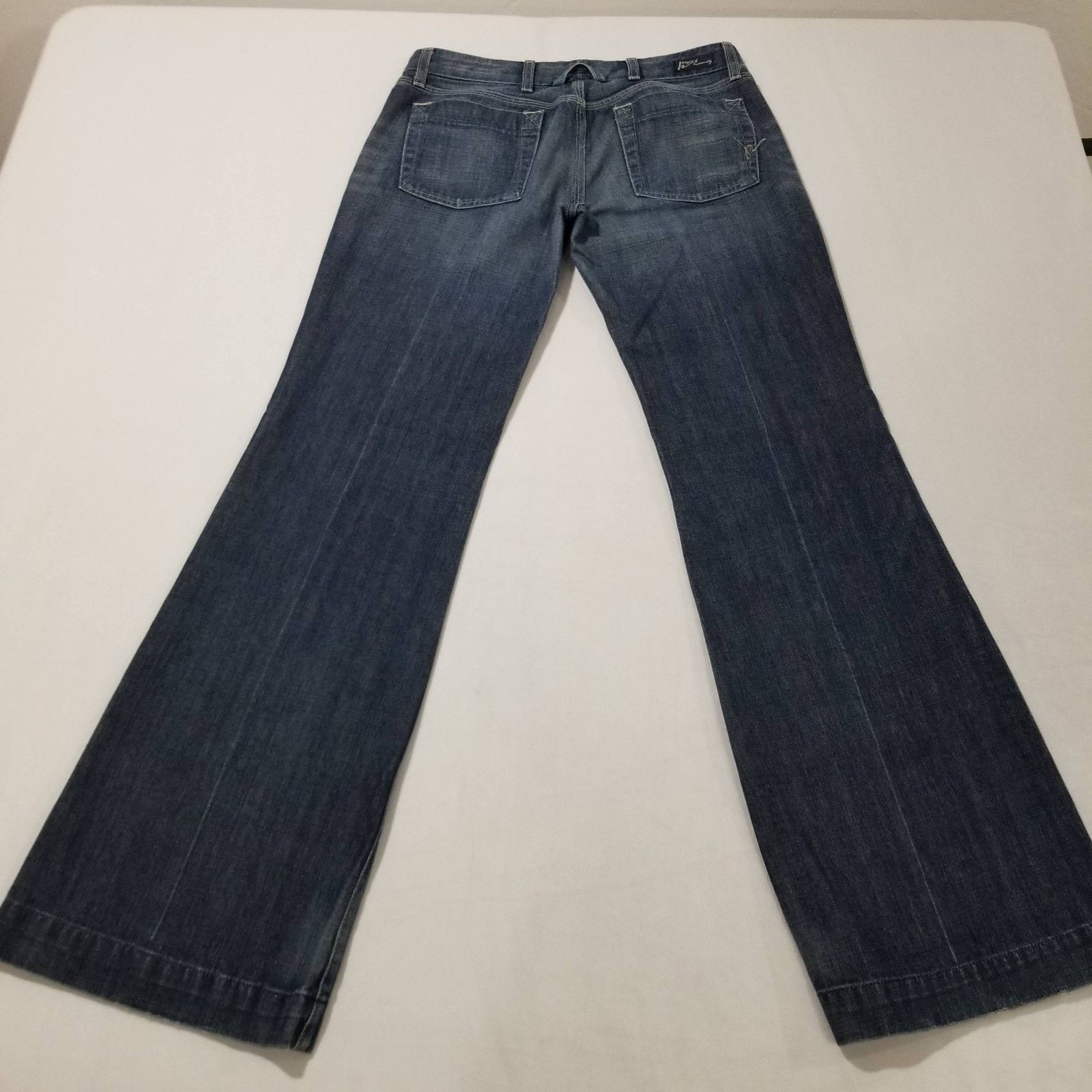 Citizens Of Humanity Citizens Of Humanity Jeans 29 Low Slung Trouser Wide Leg Size 29" - 3 Thumbnail