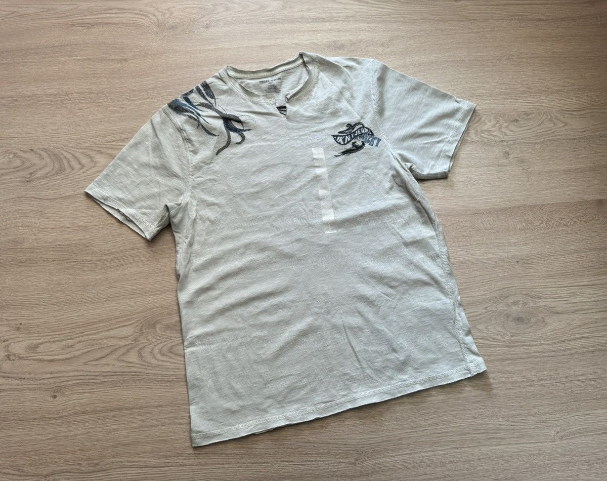 DKNY Vintage 00’s DKNY Jeans y2k Japanese T-Shirt Size US S / EU 44-46 / 1 - 1 Thumbnail