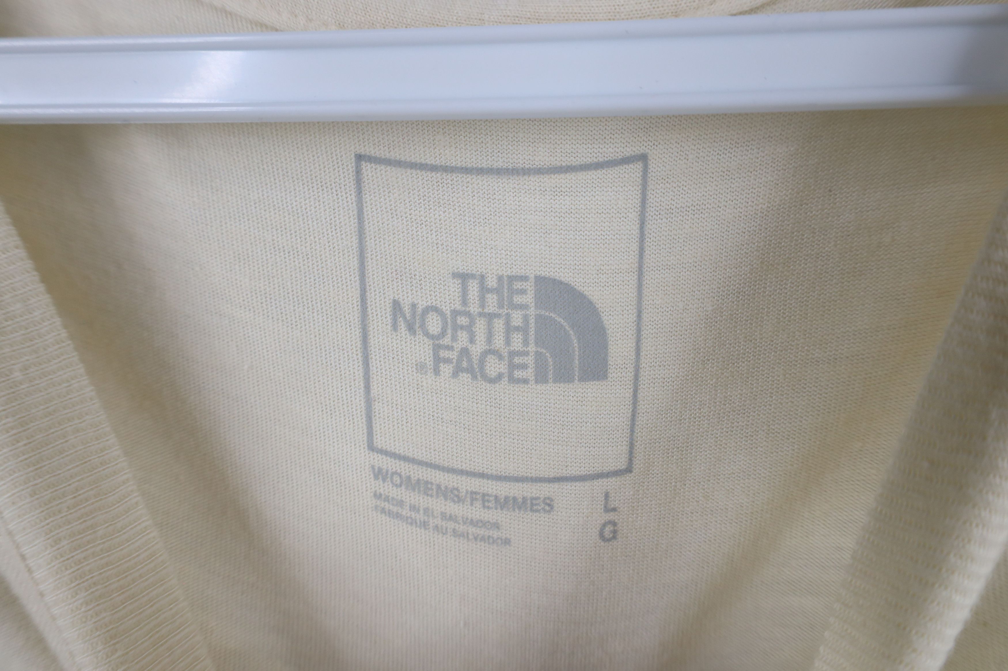 The North Face × Vintage New The North Face Bear Logo Long Sleeve T-Shirt Cream Size L / US 10 / IT 46 - 6 Thumbnail