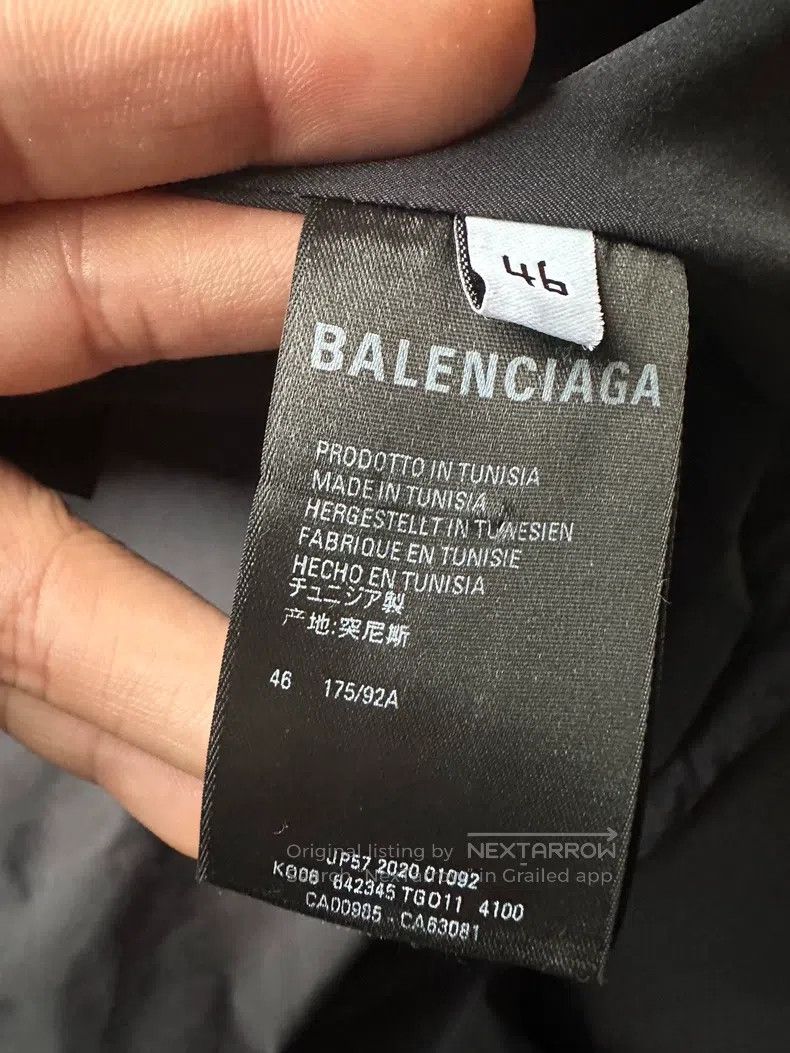 Balenciaga Balenciaga Soccer Down Jacket Size US S / EU 44-46 / 1 - 4 Thumbnail