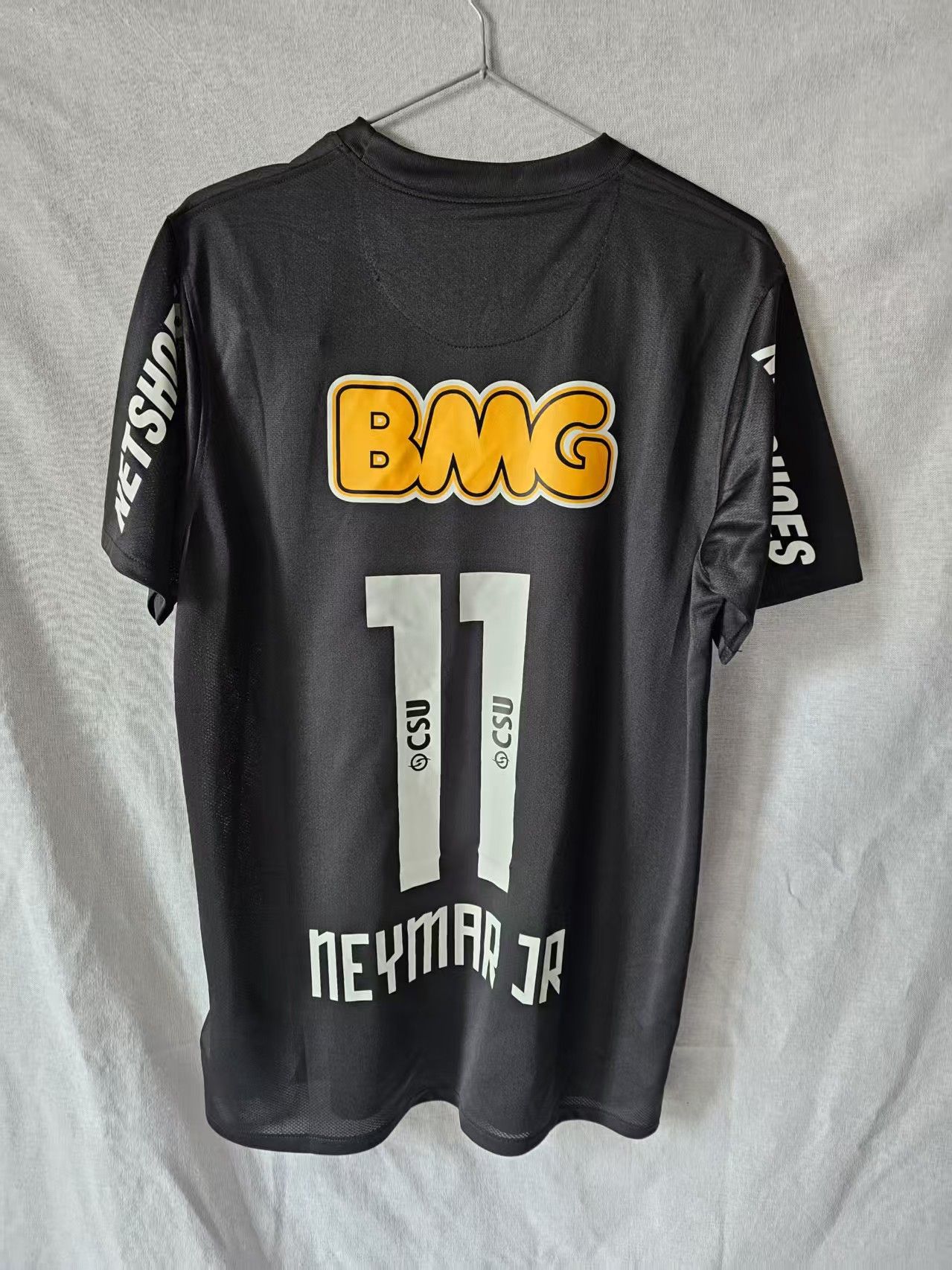 Other Vintage Santos FC 11 Neymar Jersey Black | Grailed