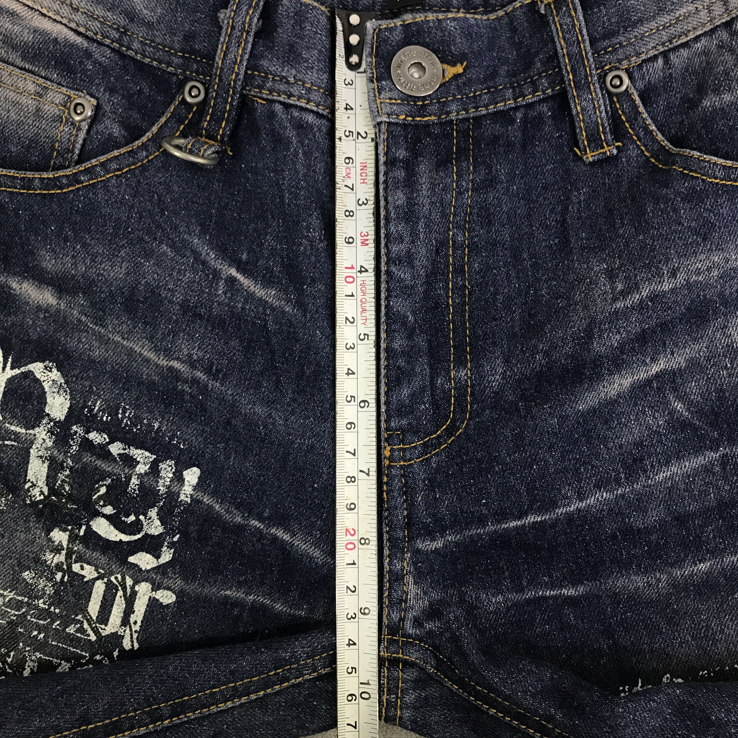 In The Attic Vintage In The Attic Japan Punk Jeans denim pantsK118B14 Size US 30 / EU 46 - 8 Thumbnail