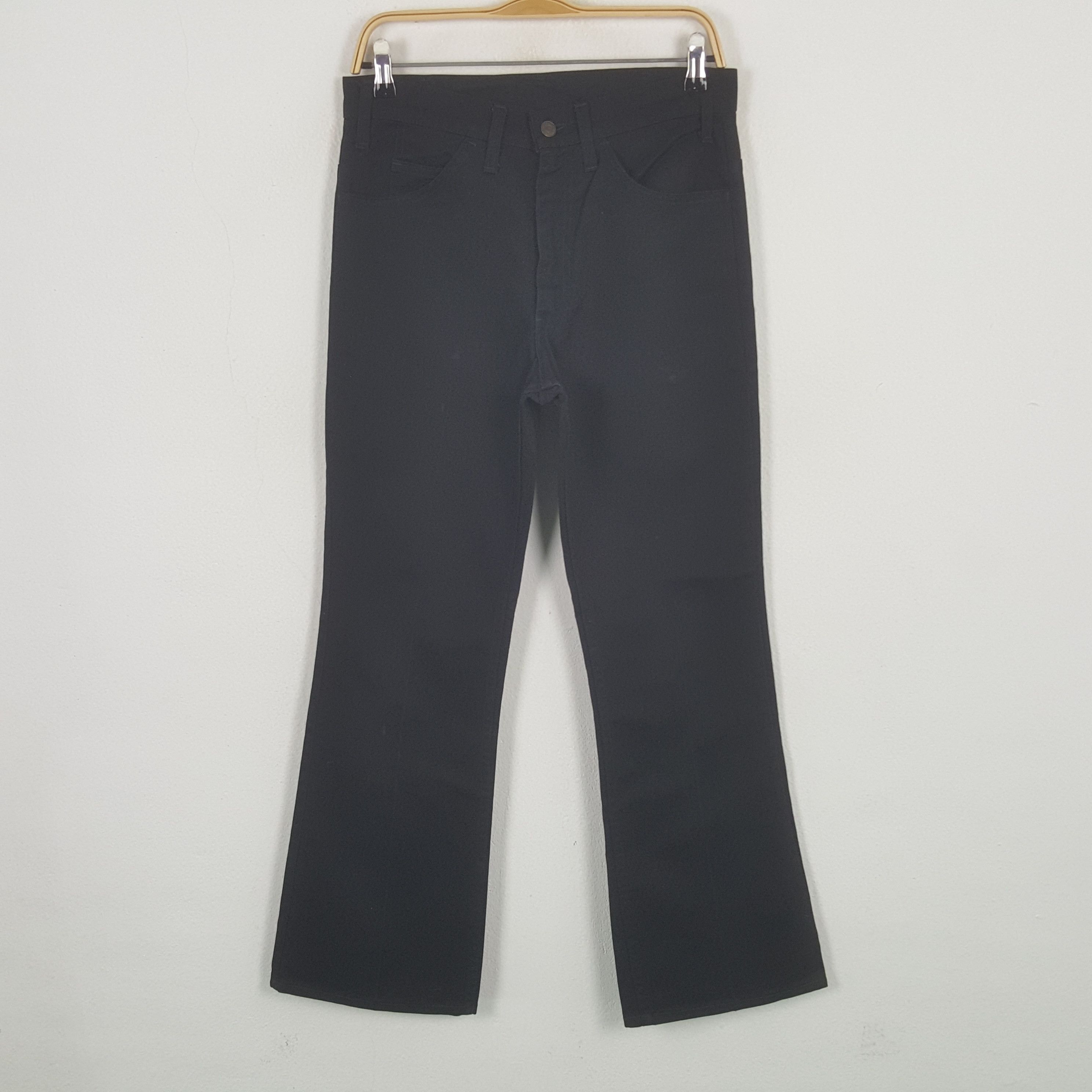 Levi's Vintage Levi's Sta-Prest Black Pants Size US 30 / EU 46 - 1 Thumbnail