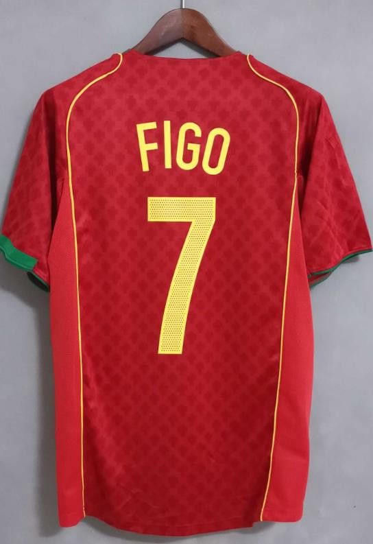 Other 2004 Portugal #7 Luís Figo Jersey Size US XXL / EU 58 / 5 - 1 Thumbnail