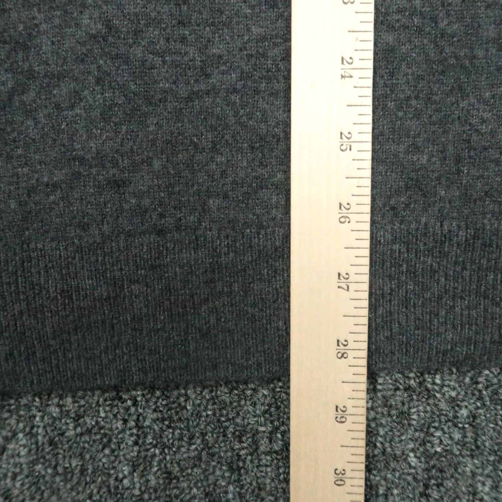 Nordstrom Nordstrom Mens XL Gray Quarter Zip Cashmere Mock Neck Sweater Pullover Knit 1/4 Zip Casual Regular Chest 48 in Dry Clean Only Size US XL / EU 56 / 4 - 7 Thumbnail