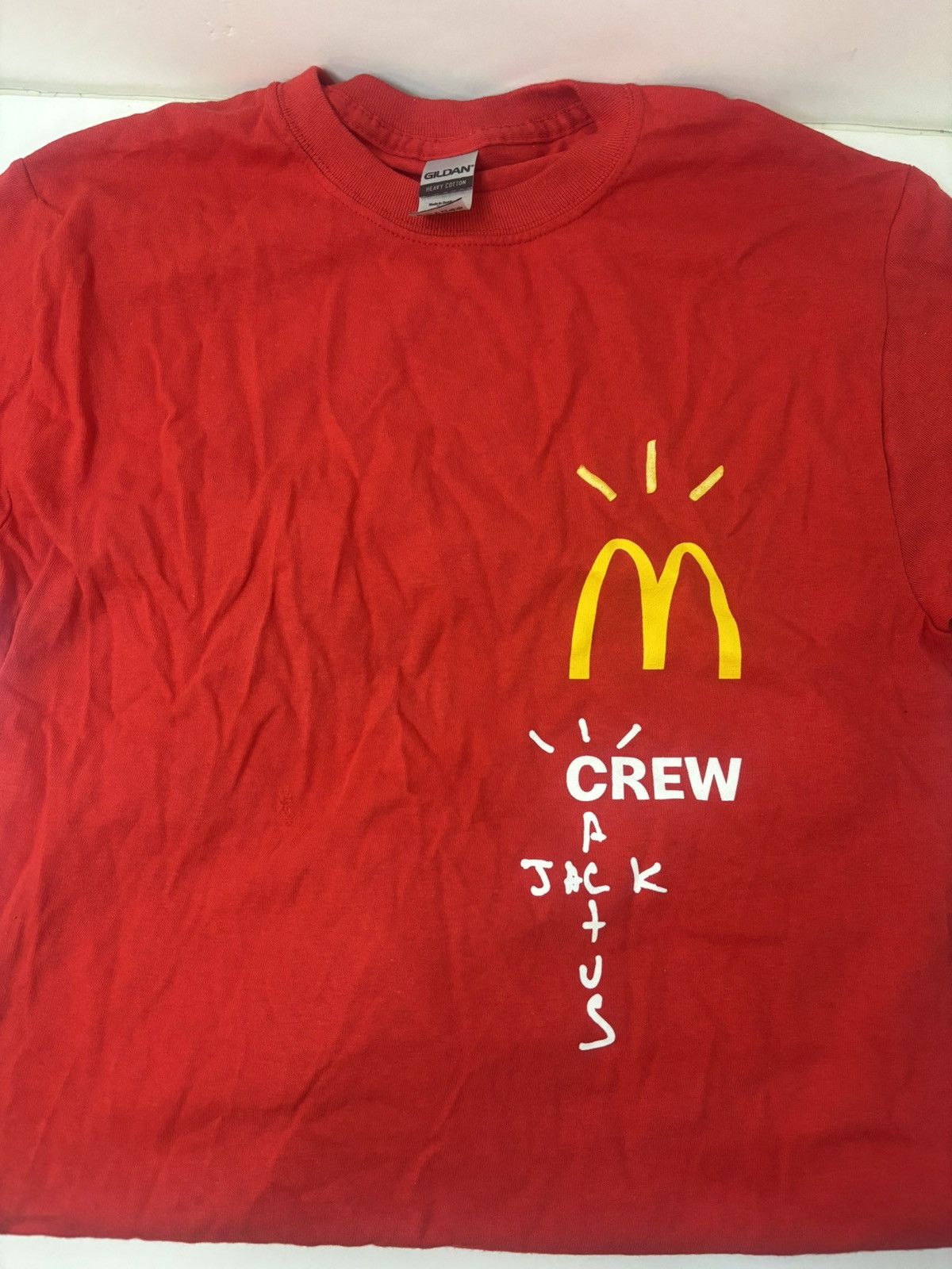 Travis Scott Travis Scott x McDonald's Crew T-shirt Size Small Size US S / EU 44-46 / 1 - 1 Thumbnail