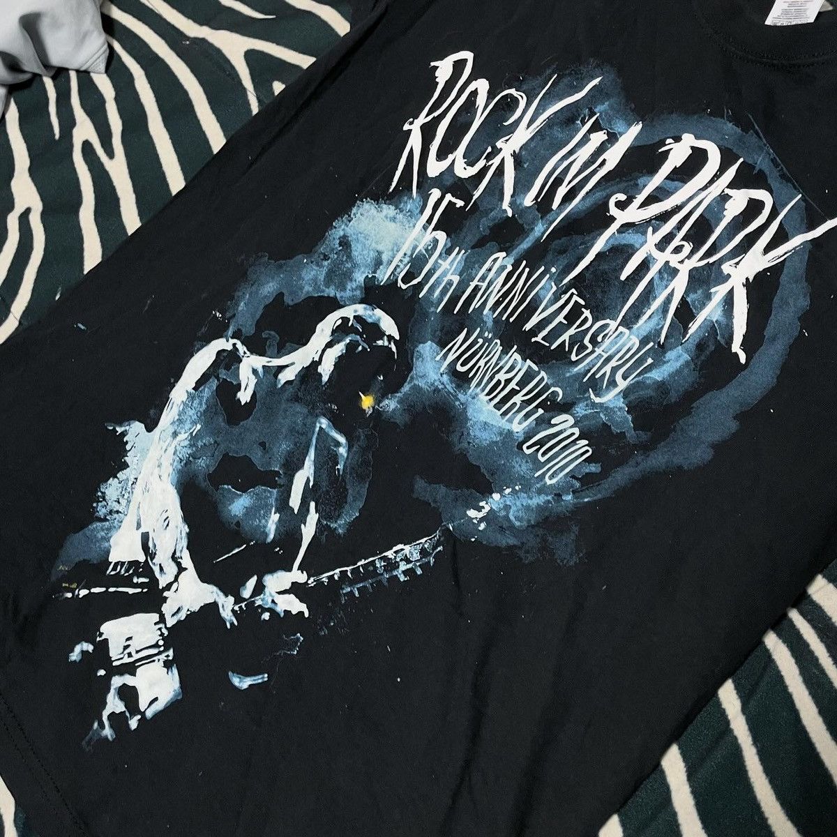 Band Tees × Vintage VINTAGE 2010 ROCK IM PARK T-SHIRT MUSE KISS RAMMSTEIN Size US S / EU 44-46 / 1 - 4 Thumbnail