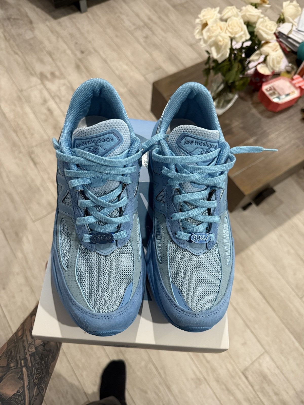 Joe Freshgoods × New Balance Joe Freshgoods x New Balance 990v6 Prom Blue Size US 10.5 / EU 43-44 - 3 Thumbnail