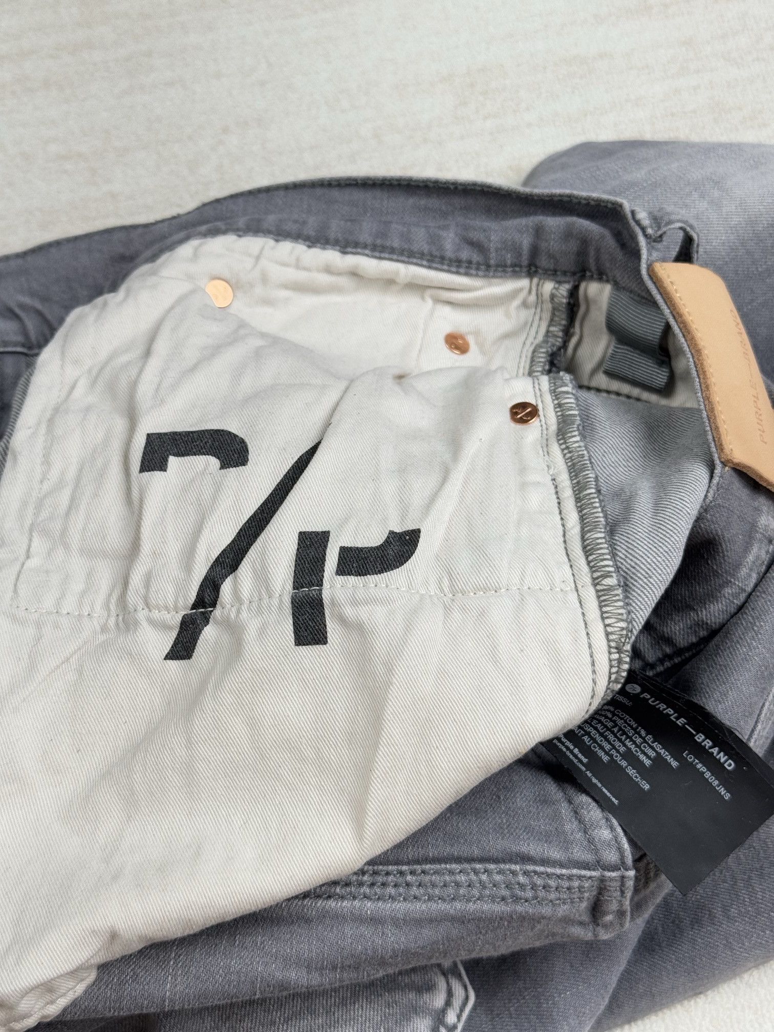 Purple Brand destressed jean Size US 32 / EU 48 - 11 Thumbnail