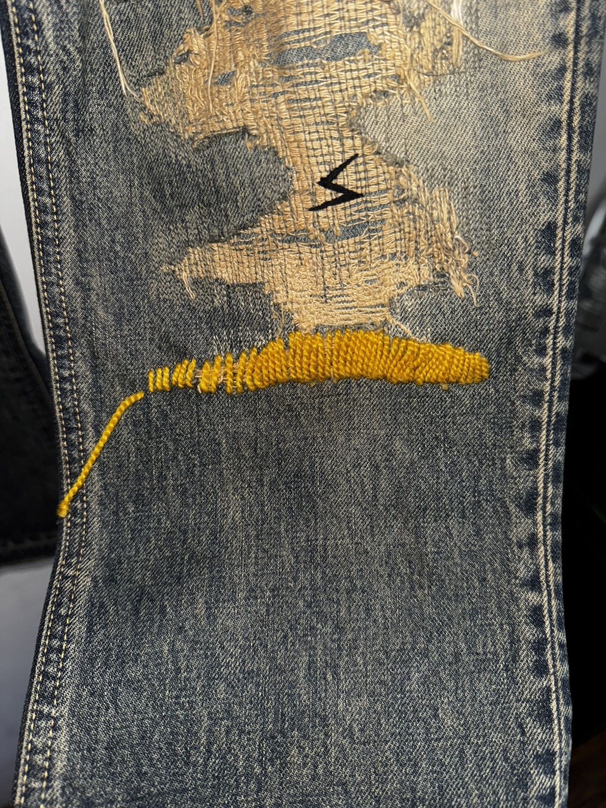 Undercover Undercover 68 Yellow Yarn Size US 34 / EU 50 - 2 Thumbnail