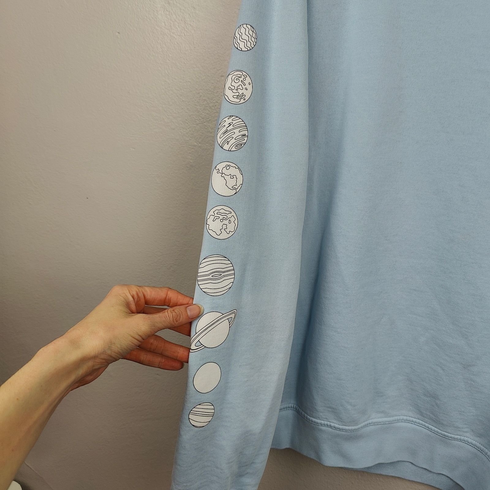 Other Enterprise Japan Sweatshirt Mens Large Light Blue Space Size US L / EU 52-54 / 3 - 3 Thumbnail