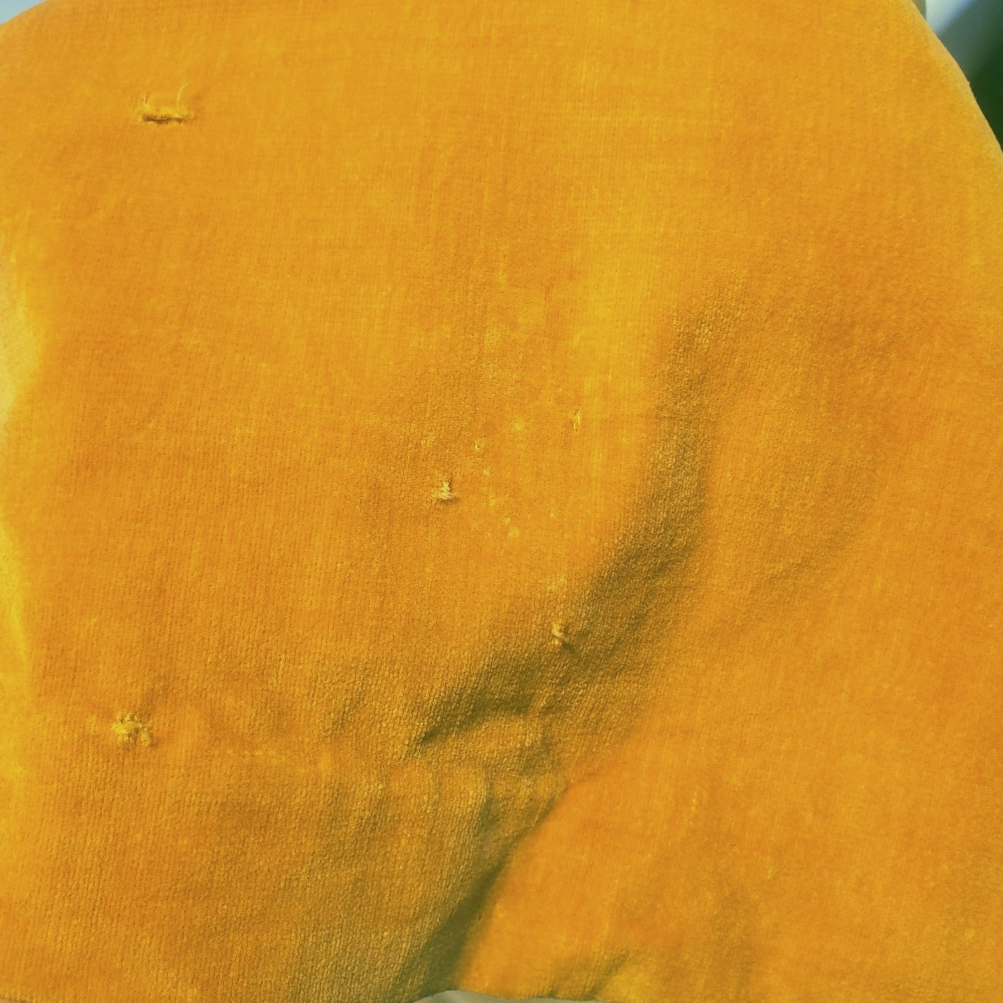 Handmade 50s Mustard Corduroy Cigarette Pants & Velvet Draped Vest Se Size 25" / US 0 / IT 36 - 7 Thumbnail