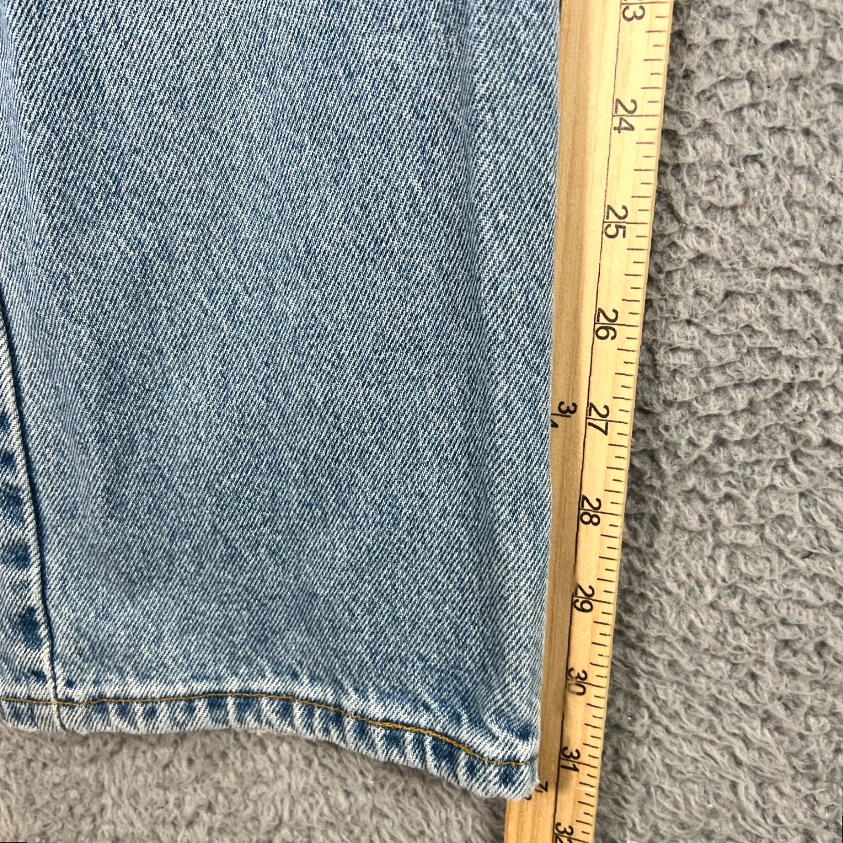 Levi's VINTAGE Levi's Denim Jeans 505 Mens 36x32 Made USA Relaxed Straight Blue 90s Orange Tab Mens Size US 36 / EU 52 - 7 Thumbnail