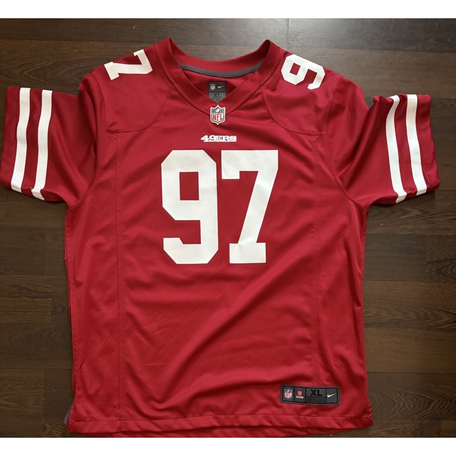 Nike Nike San Francisco 49ers 2021 Bosa Men’s Game Jersey Sz XL Size US XL / EU 56 / 4 - 1 Thumbnail