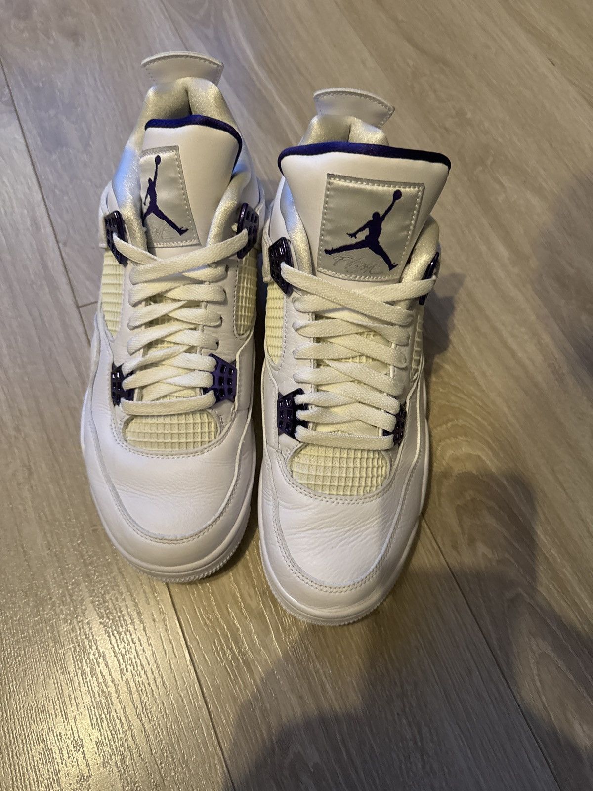 Jordan Brand × Nike Jordan 4 Metallic Purple - 10 US Size US 10 / EU 43 - 4 Thumbnail