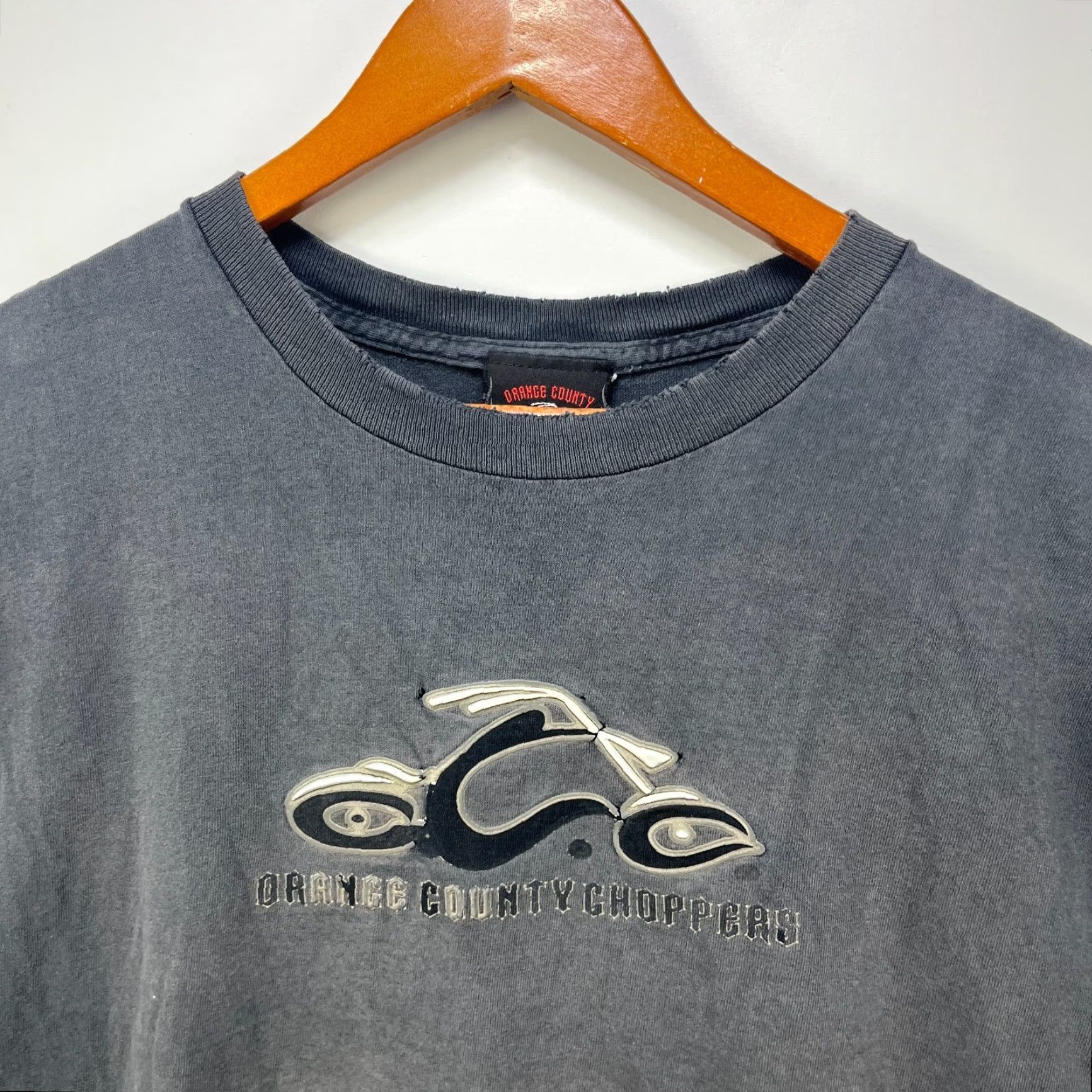 Vintage VINTAGE Orange County City Choppers Sleeveless Sun Faded T-Shirt Motorcycle XL Shirt Mens Size US XL / EU 56 / 4 - 3 Thumbnail