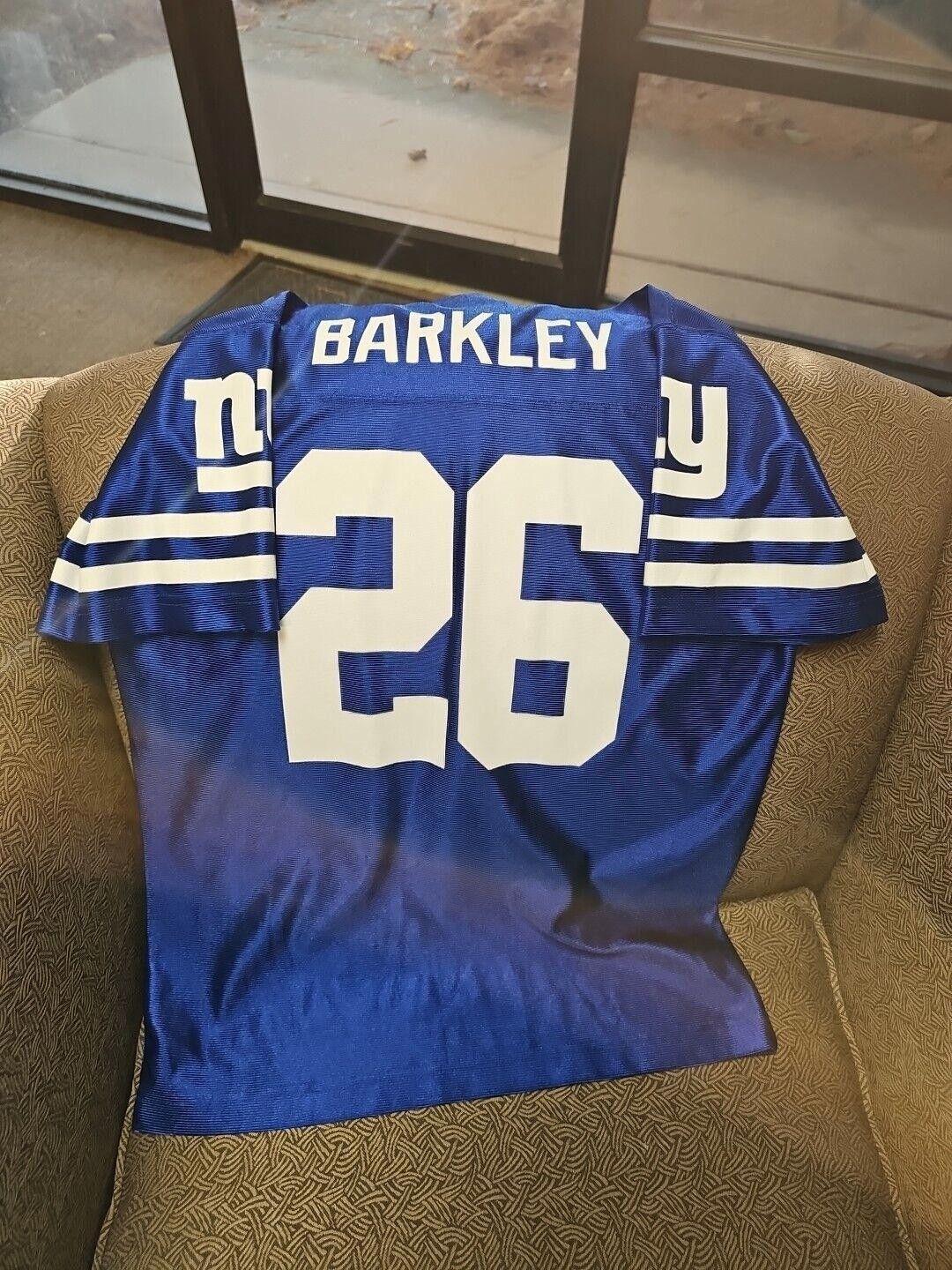 Designer NFL NY Giants Youth Boys Jersey Saquon Barkley Size 16-18 Size ONE SIZE - 4 Thumbnail