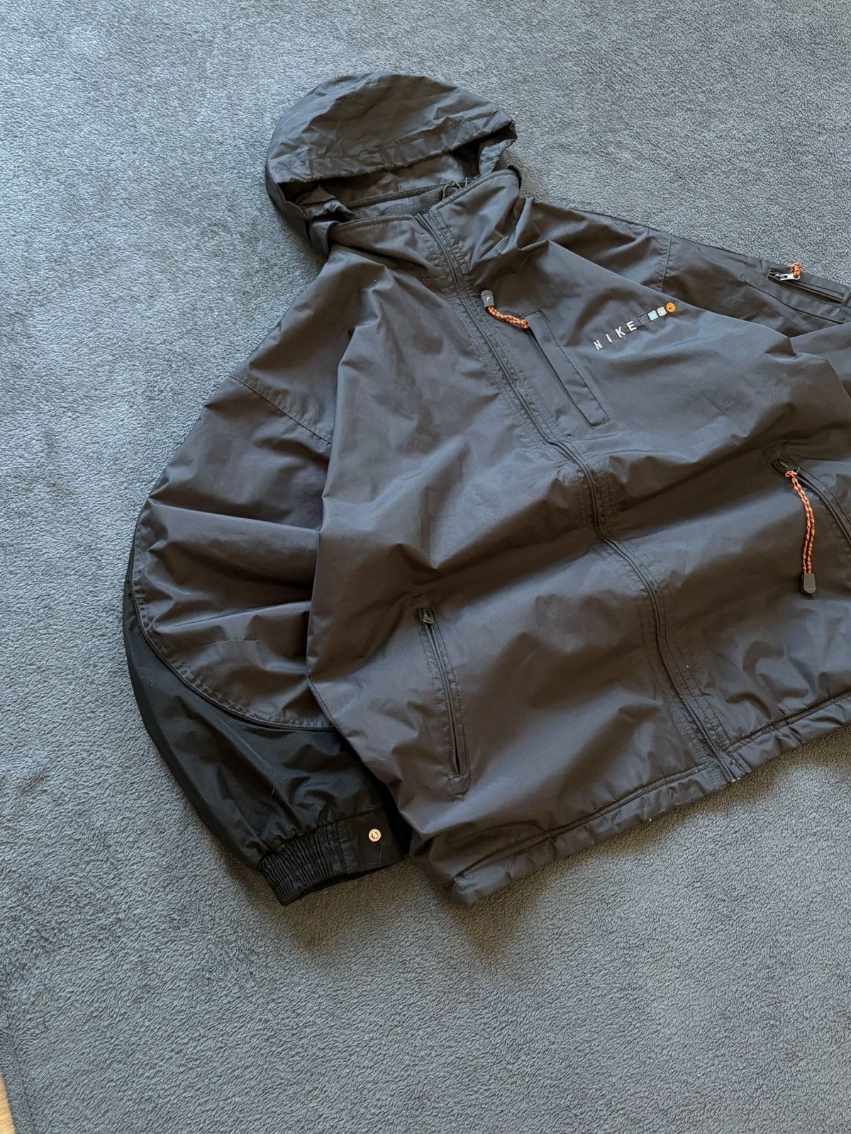 Nike 90s Nike Vintage Fleece Double Sided Big Logo Retro Jacket Size US L / EU 52-54 / 3 - 11 Thumbnail