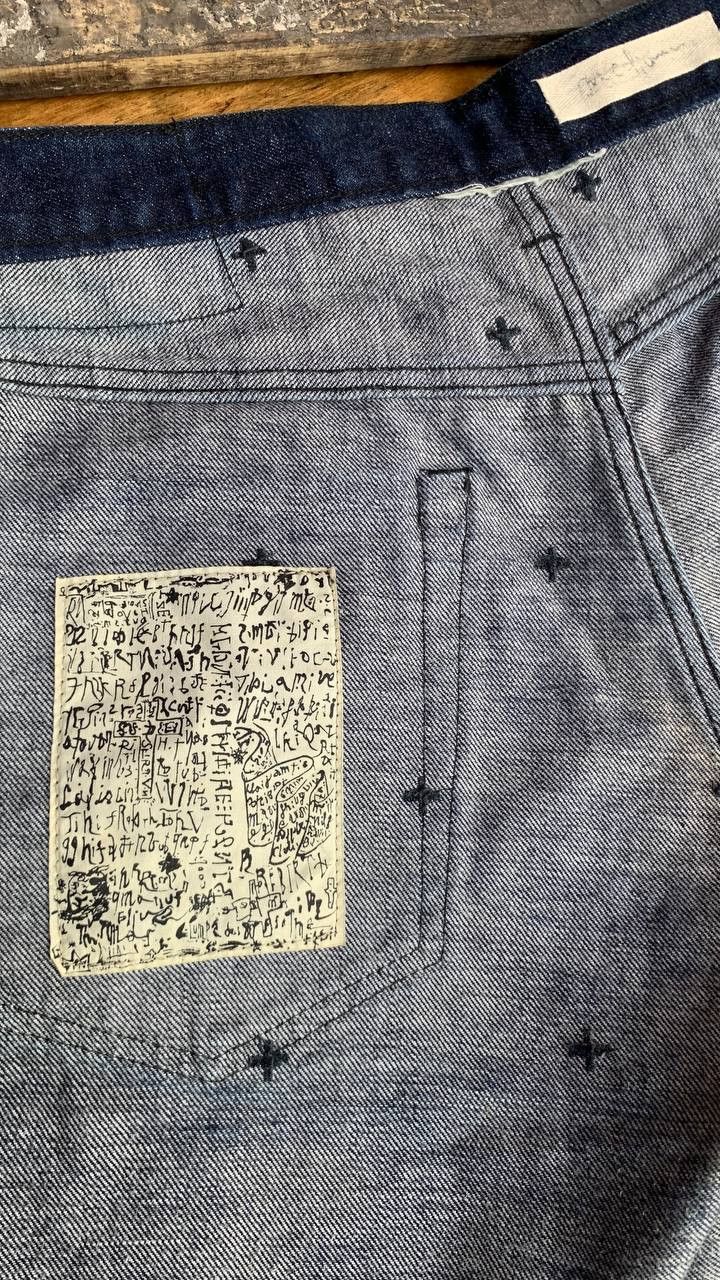 Japanese Brand Rebirth To Tabula Rasa Denim jeans Size US 31 - 10 Thumbnail