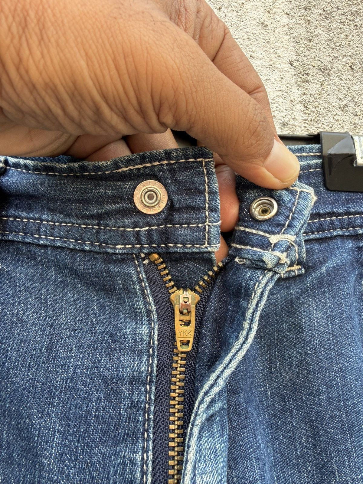 Blue Blue Japan Blue Blue Japan Denim Work Pants Heavy Distressed Carpenter Size US 32 / EU 48 - 5 Thumbnail