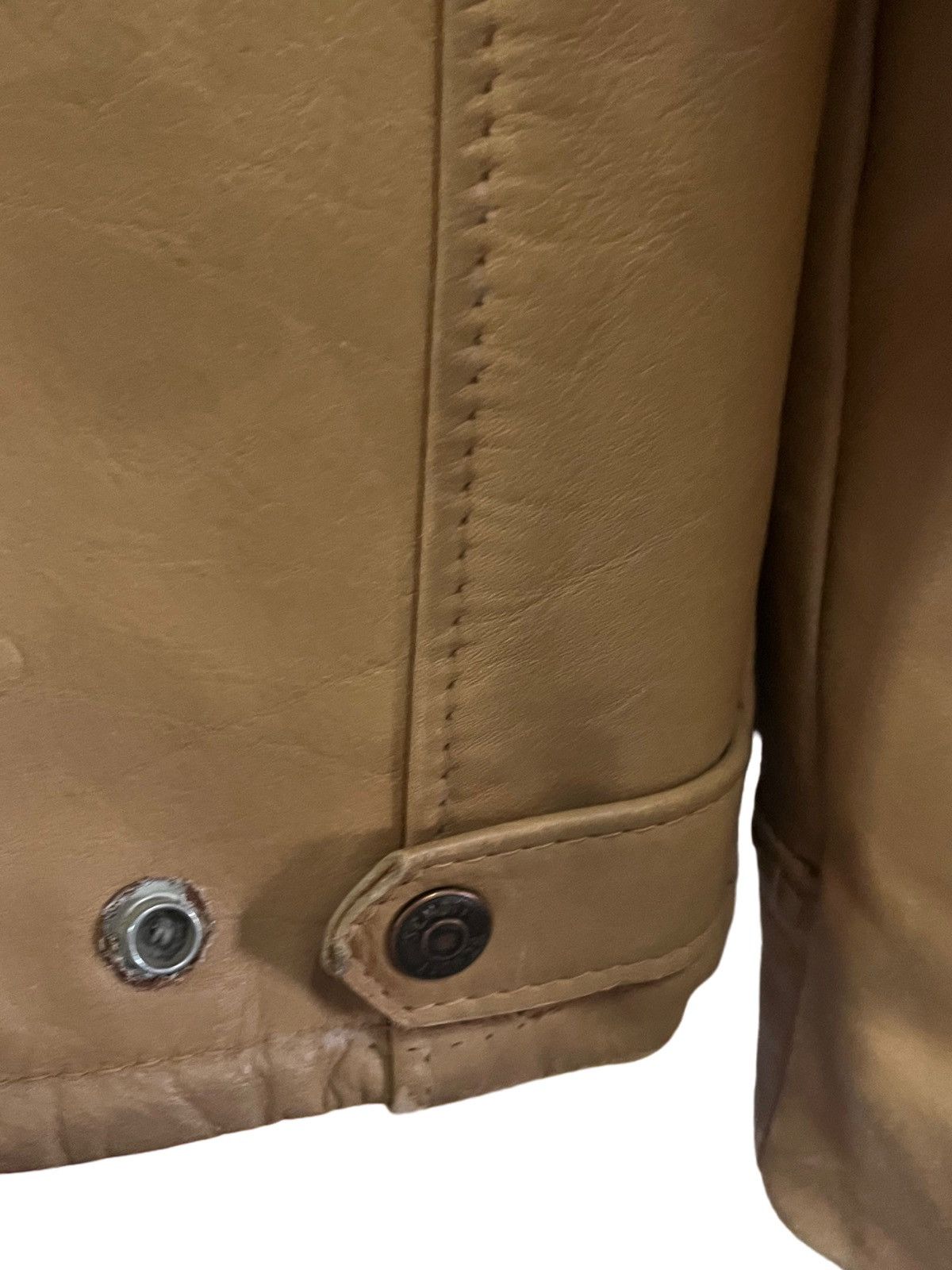Schott Vintage Rancher By Schott Fleece Leather Jacket Size US M / EU 48-50 / 2 - 7 Thumbnail