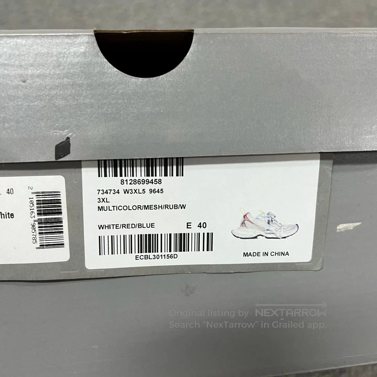 Balenciaga Balenciaga 3XL Colorful Casual Sneakers. Size US 7 / EU 40 - 8 Thumbnail