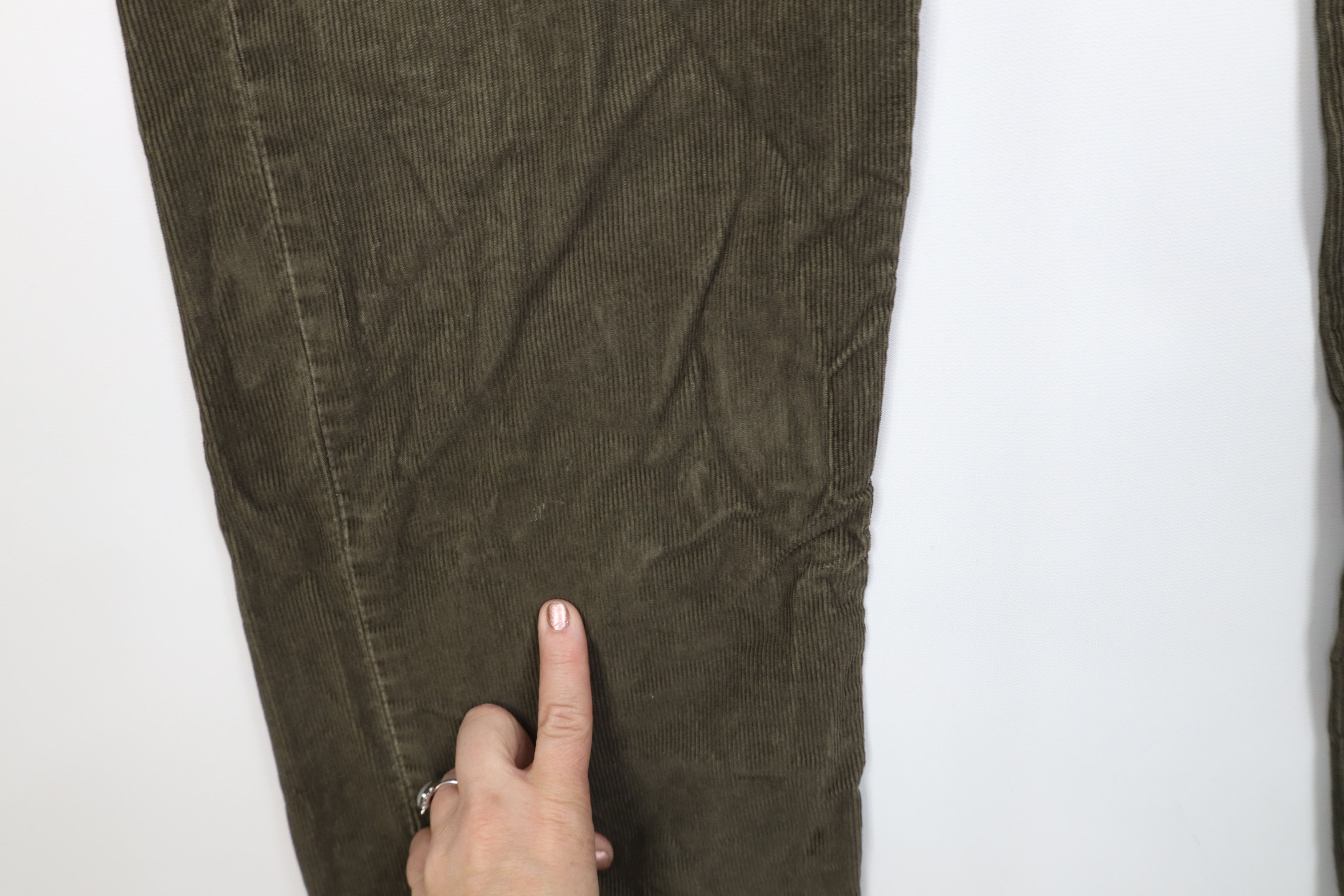 J.Crew Vintage Y2K J Crew Wide Leg Corduroy Chino Pants Green Size US 38 / EU 54 - 6 Thumbnail
