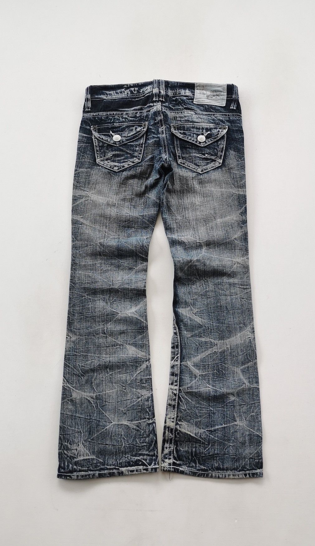 Japanese Brand Boro Bootcut Theoria Spicy Denim Jeans Undercover Inspire Size 31" - 5 Thumbnail
