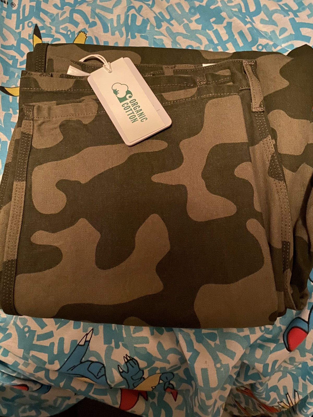 Carhartt × Carhartt Wip × Palace Palace Carhartt WIP Double Knee Pant Dollar Green 36 Size US 36 / EU 52 - 5 Thumbnail