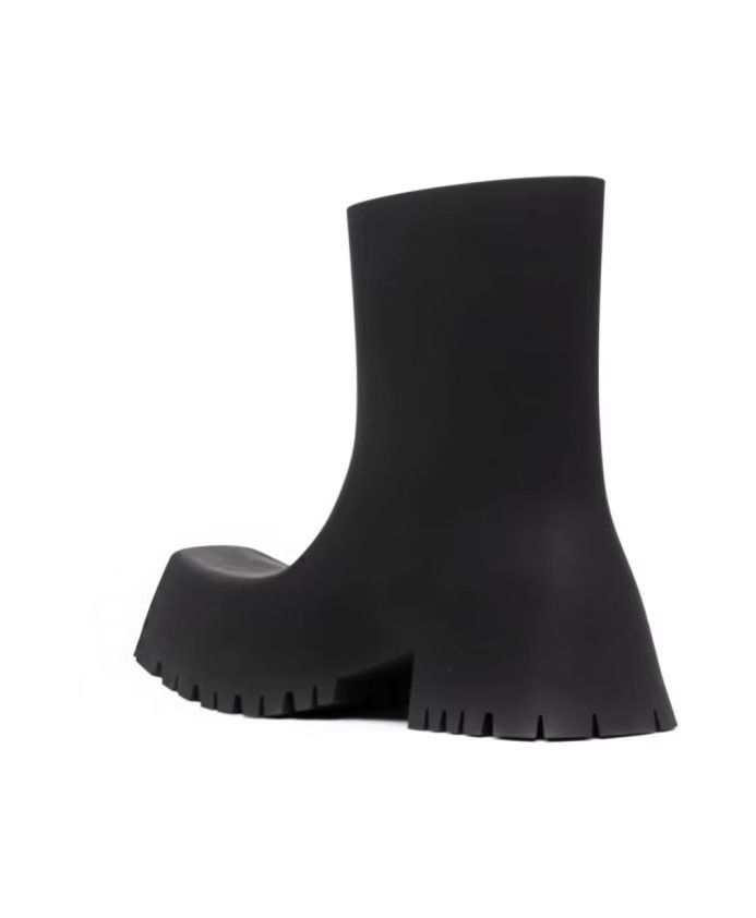 Balenciaga o1la1rc1a0824 Trooper Rubber Boot in Black Size US 12 / EU 45 - 4 Thumbnail