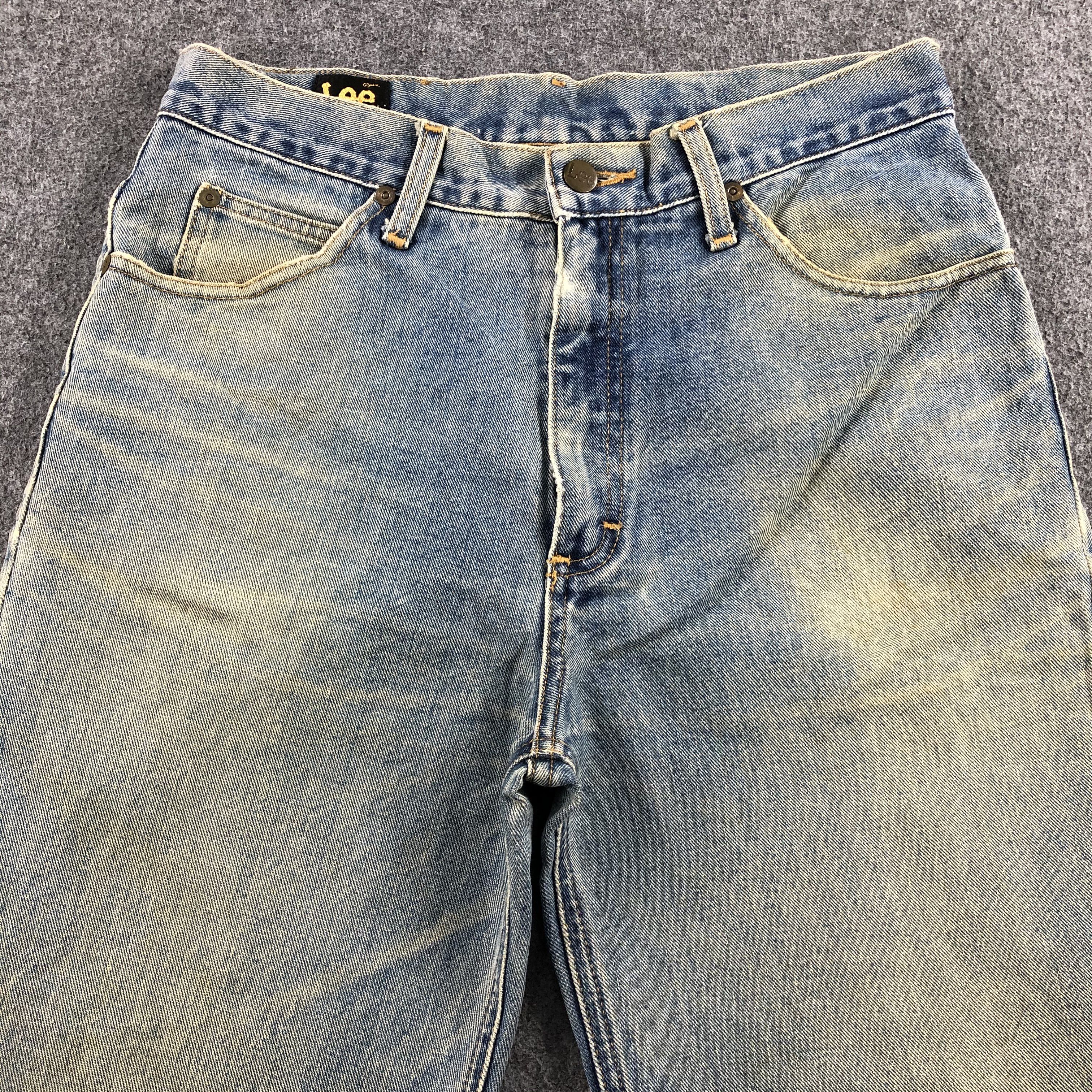 Lee Vintage Blue Wash Lee Jeans-J1539 Size US 31 - 3 Thumbnail