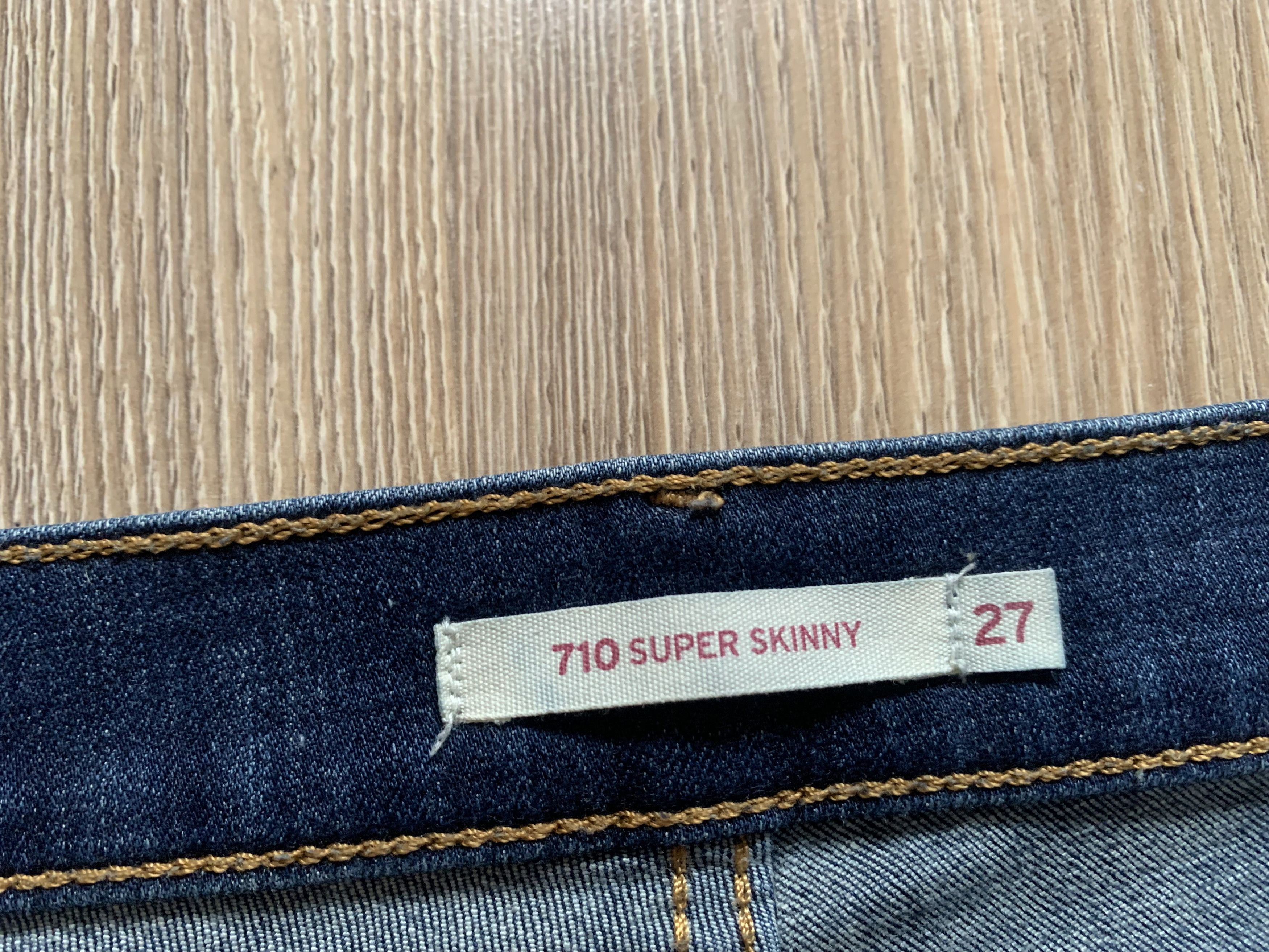 Levi's Women’s Levis 710 Super Skinny Jeans Size 27" / US 4 / IT 40 - 8 Thumbnail
