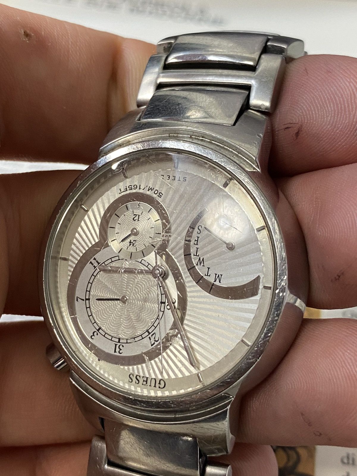 Guess Guess Steel Watch: Stylish Multi-Function Timepiece Size ONE SIZE - 10 Thumbnail