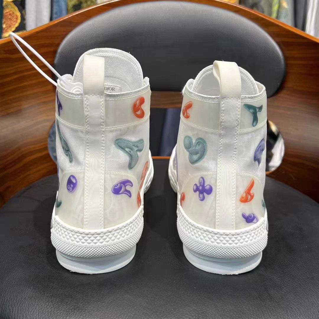 Dior Kenny Scharf x Dior B23 High-Top Sneakers K15 Size US 9 / EU 42 - 3 Thumbnail