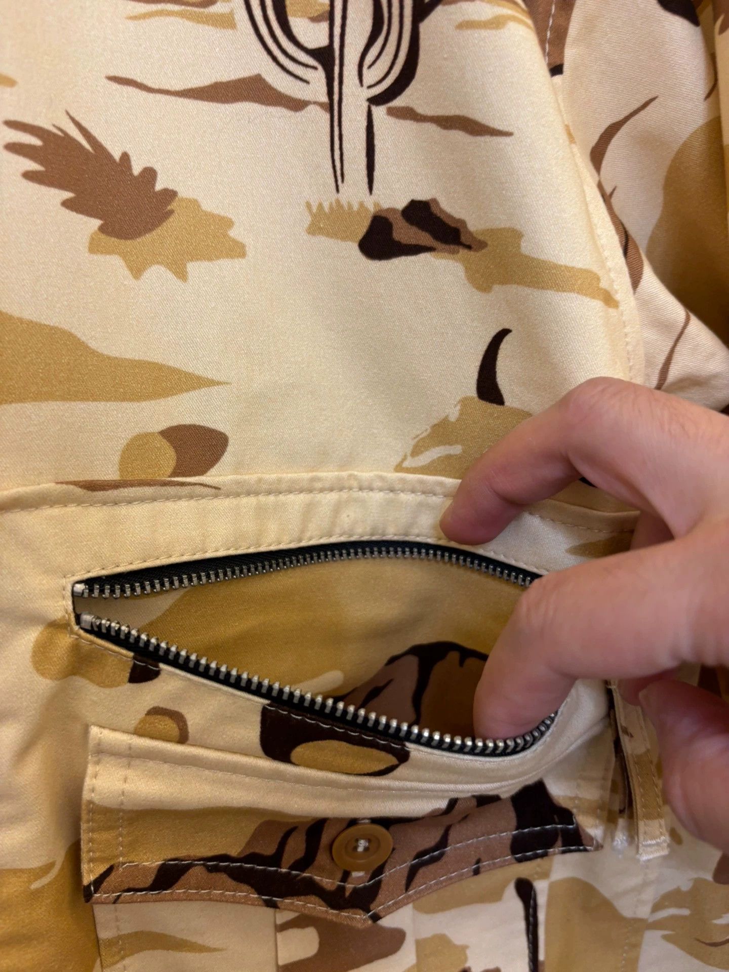 Phipps phipps Organic Cotton Desert Pattern Shirt Jacket L Size US L / EU 52-54 / 3 - 6 Thumbnail