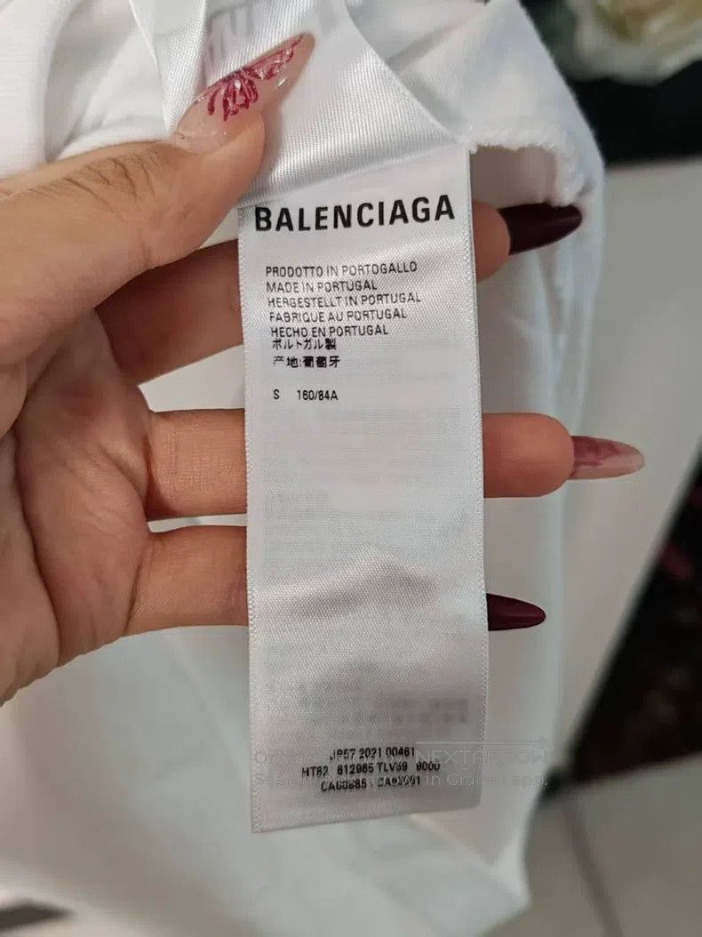 Balenciaga Balenciaga Embroidered logo short-sleeved shirt Size US S / EU 44-46 / 1 - 5 Thumbnail