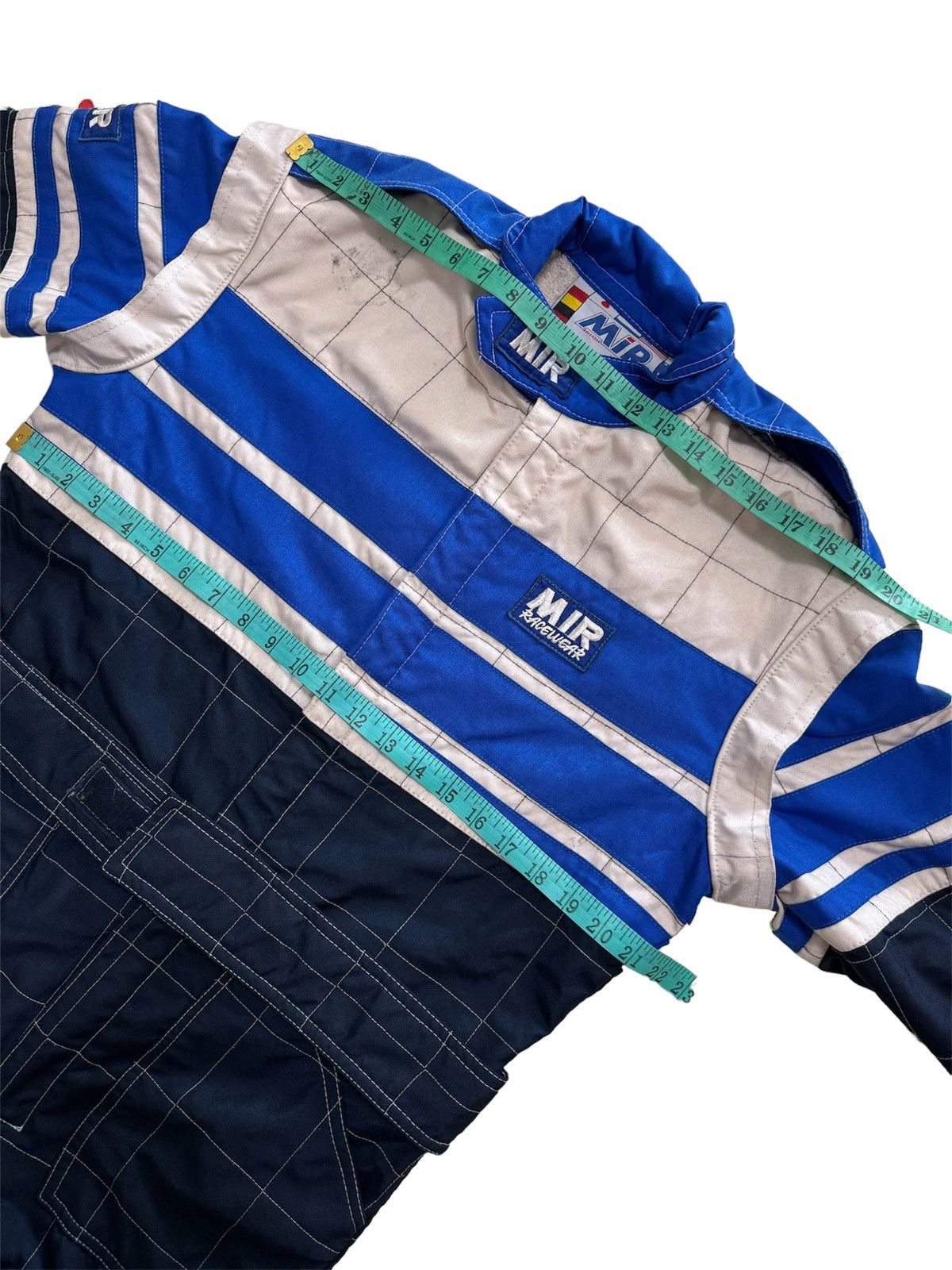 Vintage MIR RACEWEAR CORDURA RACING SUIT OVERALLS Size US 30 / EU 46 - 17 Thumbnail
