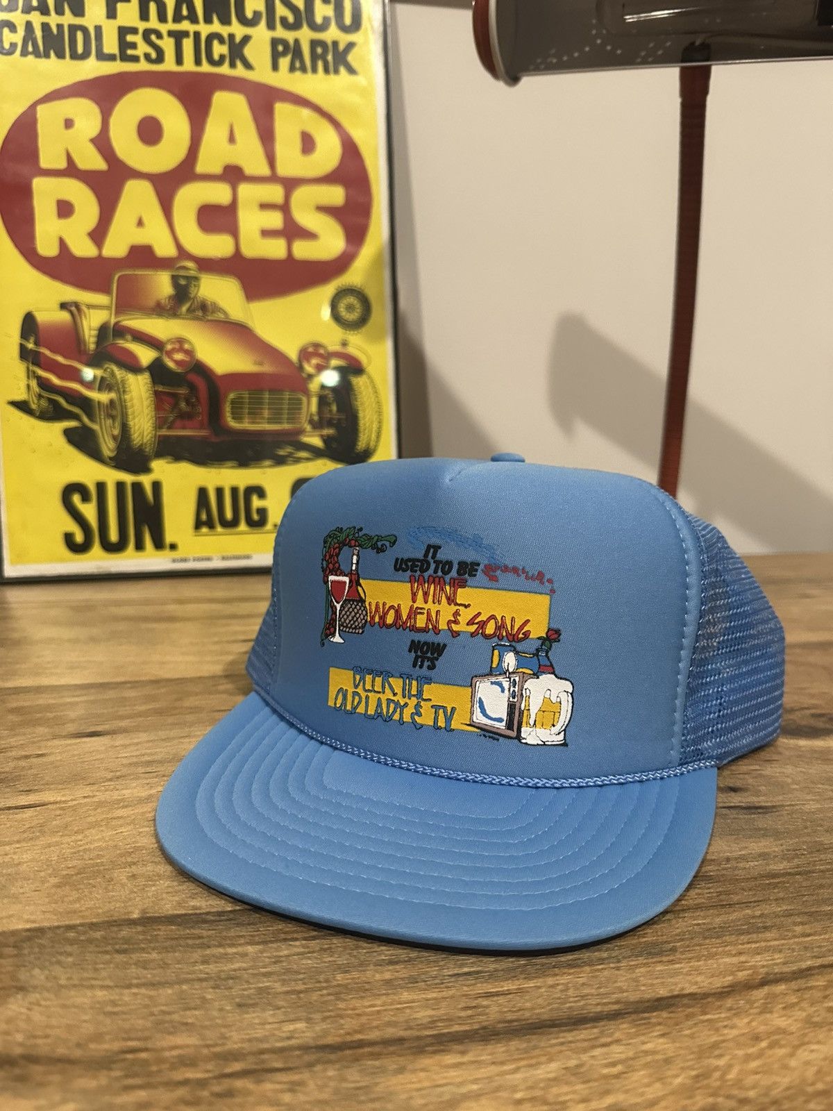 Vintage Vintage Crude Humor Funny Trucker Hat Deadstock Size ONE SIZE - 1 Thumbnail