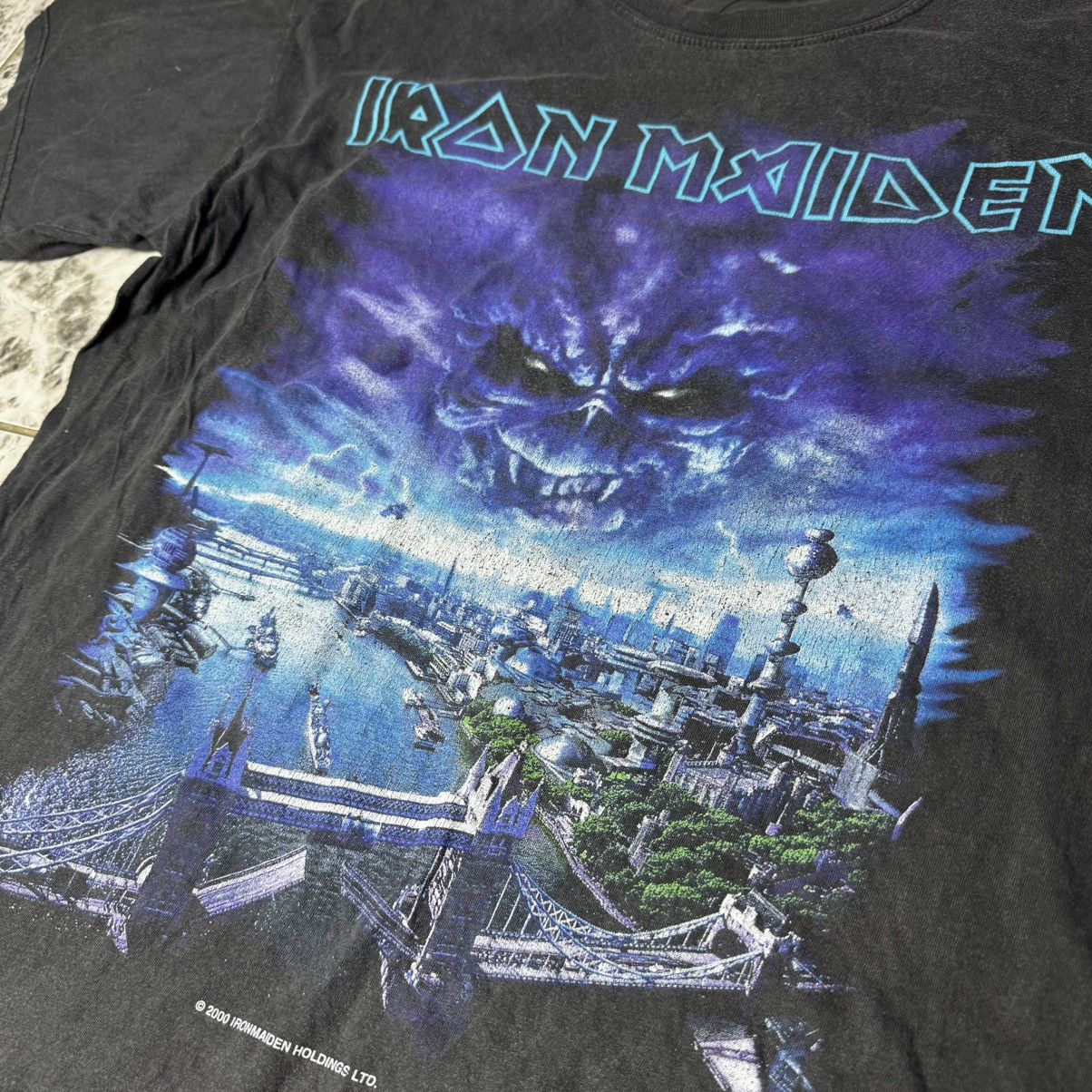 Band Tees × Iron Maiden × Vintage Iron Maiden T-Shirt 2000 vintage Size US M / EU 48-50 / 2 - 4 Thumbnail