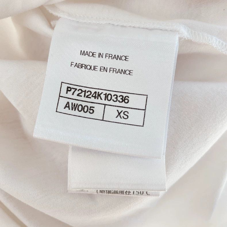 Chanel Chanel White T-shirt 2504-Nextarrow Size XS / US 0-2 / IT 36-38 - 6 Thumbnail