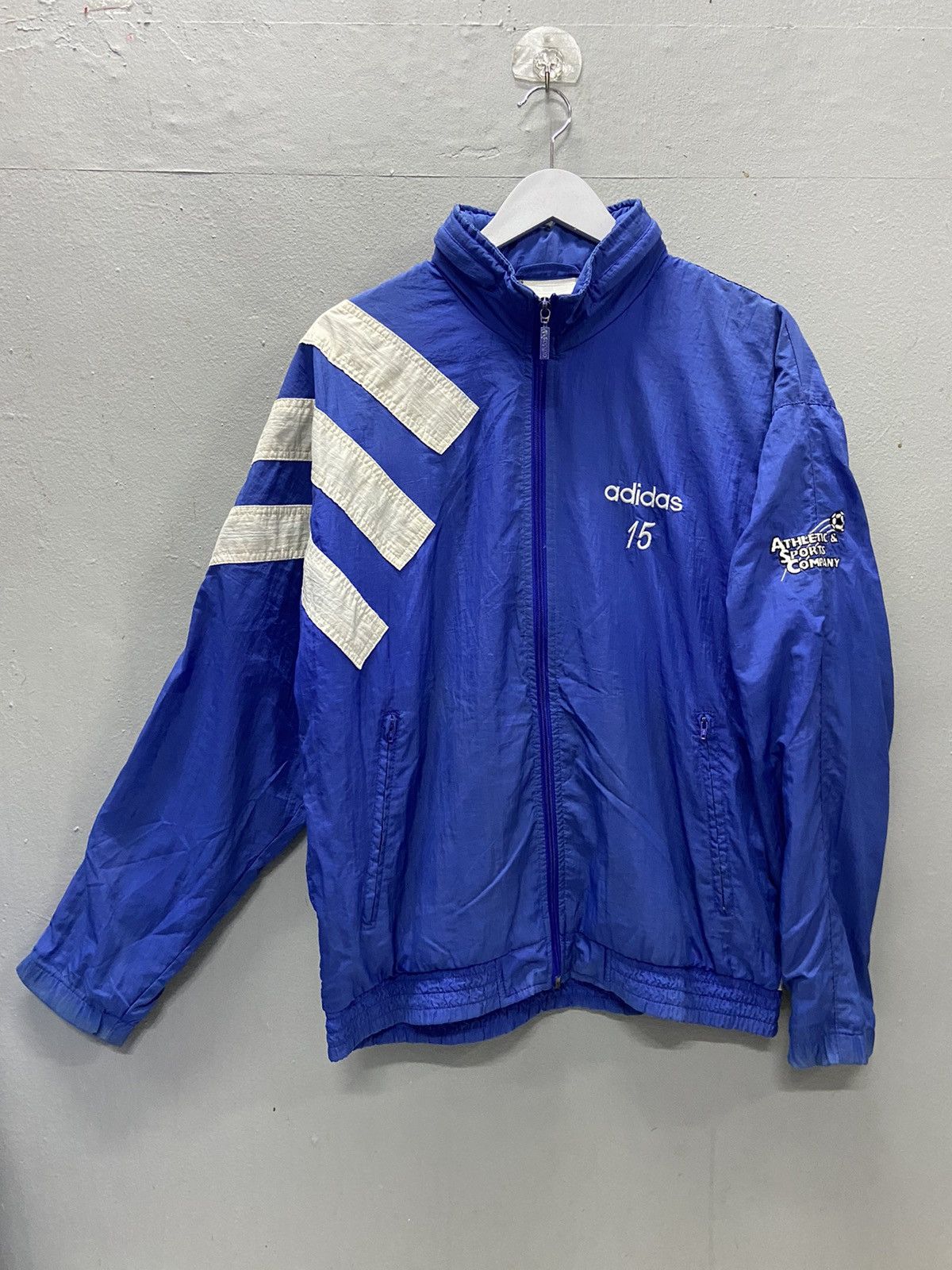 Adidas ADIDAS ATHLETIC & SOCCER COMPANY LIGHT JACKET Size US S / EU 44-46 / 1 - 1 Thumbnail
